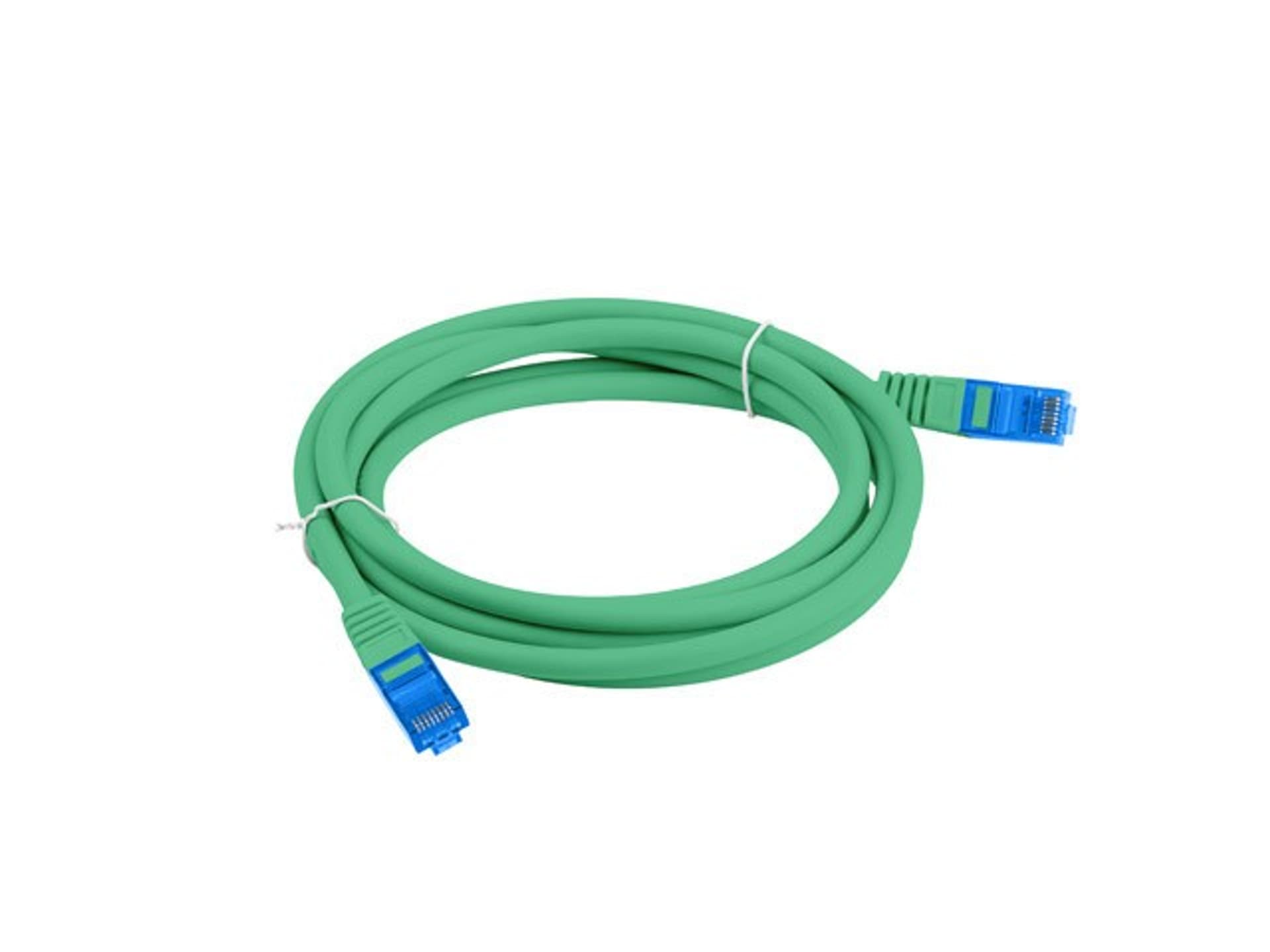

Patchcord kat.6a S/FTP CCA 1.5m Zielony