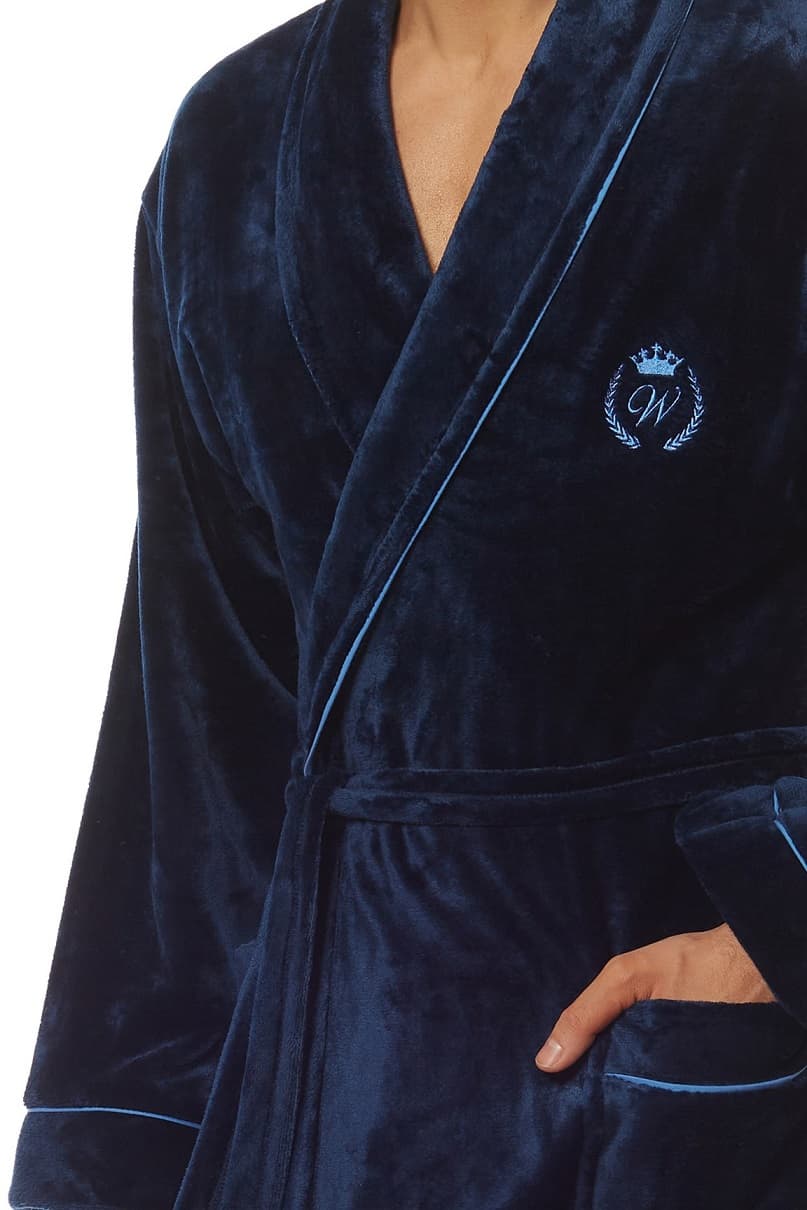 

SZLAFROK L&L MĘSKI 2111 LUCA (kolor granat, rozmiar M)