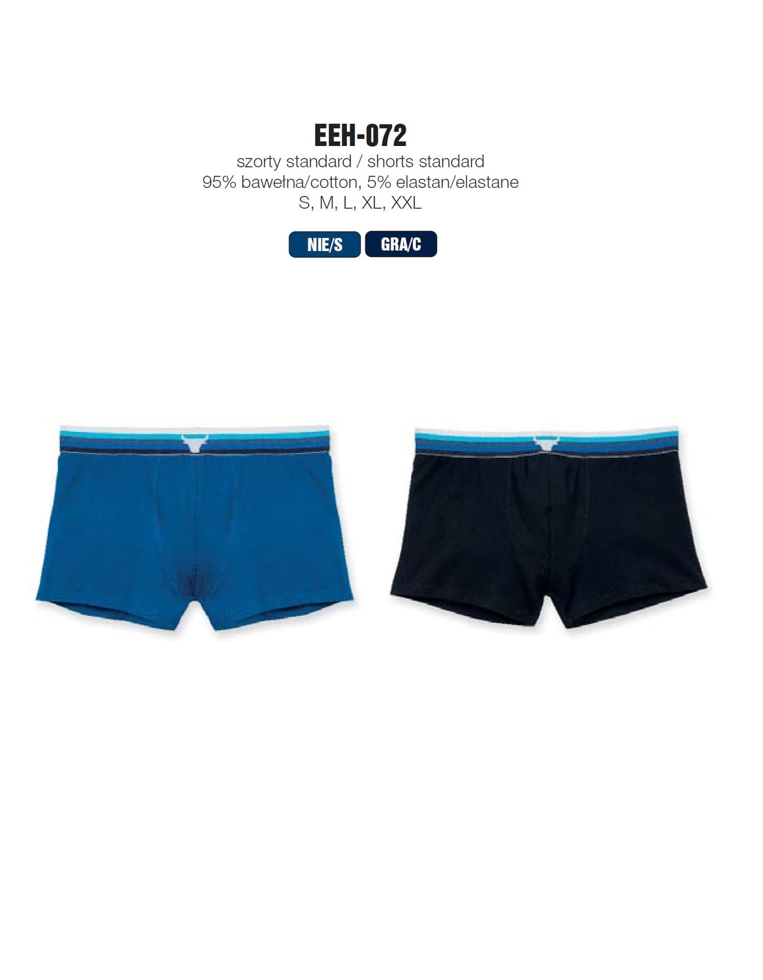 

SZORTY ATLANTIC EMBAJ EEH-072 (kolor granat, rozmiar XL)