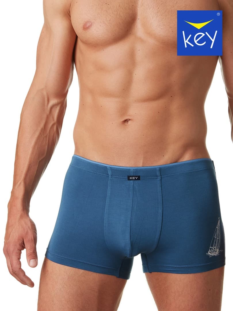 

SZORTY KEY MXH-218 A22 (kolor niebieski, rozmiar M)