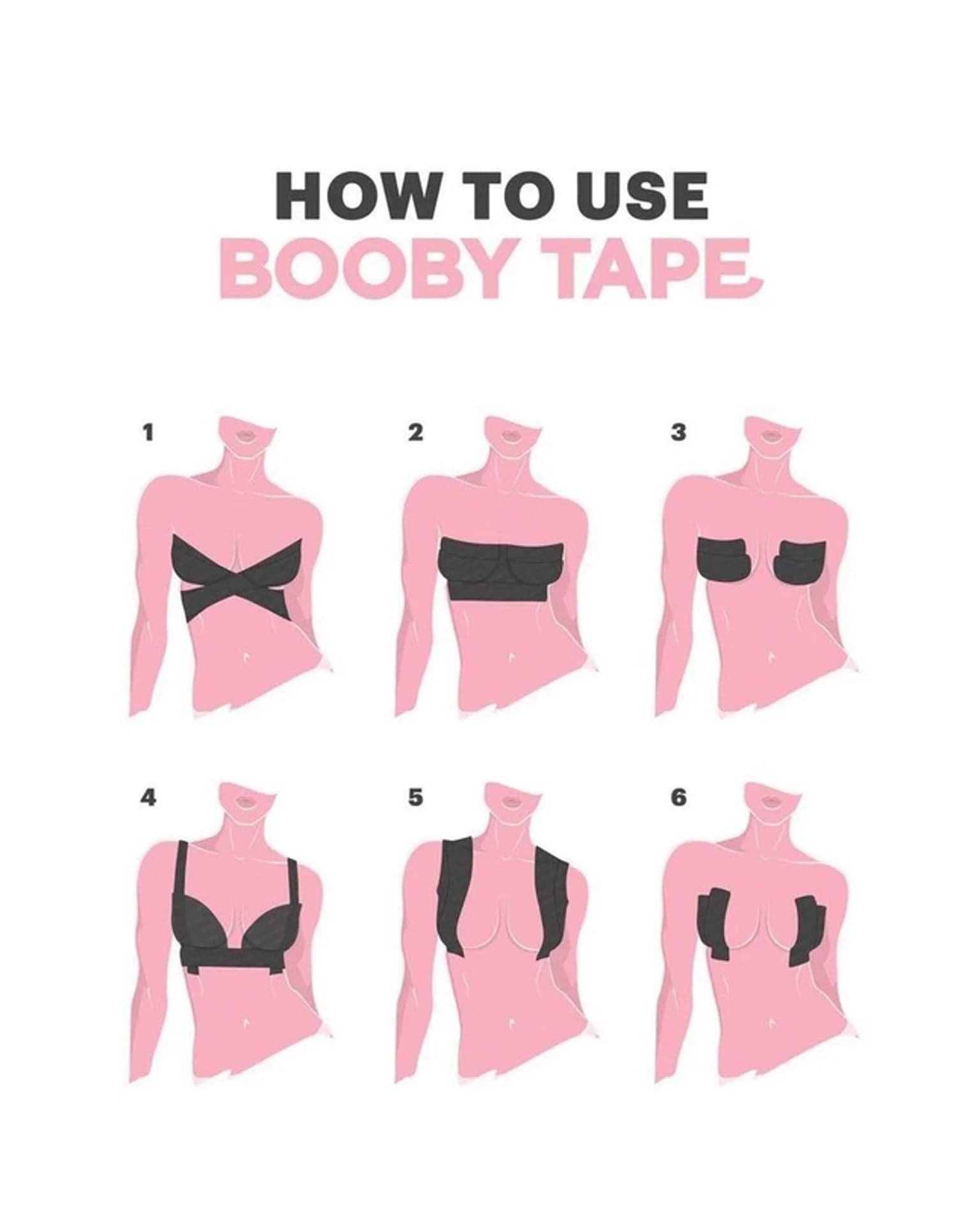 

Taśma do oklejania biustu BOOBY TAPE (kolor jak na zdjęciu, rozmiar uniwersalny)