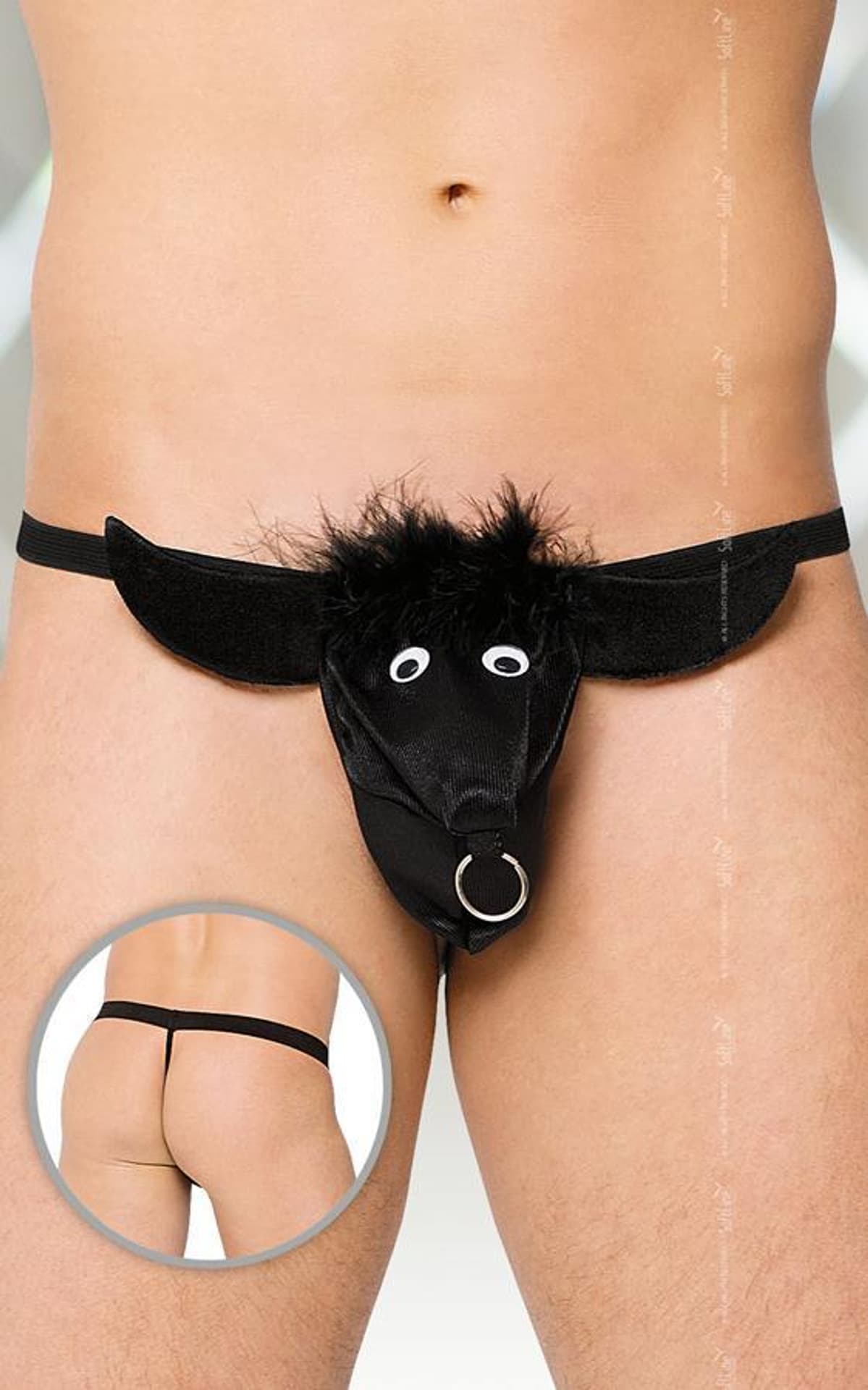 

Thong 4437 czarny (kolor czarny, rozmiar S/L)