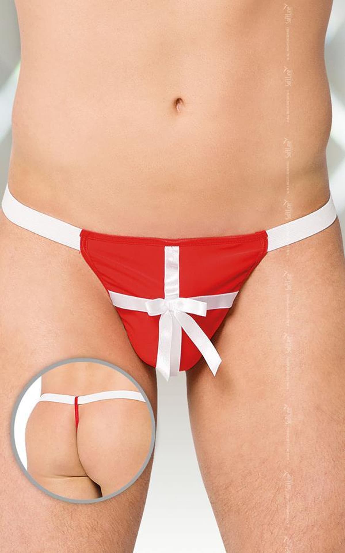 

Thong 4439 czerwony (kolor czerwony, rozmiar S/L)