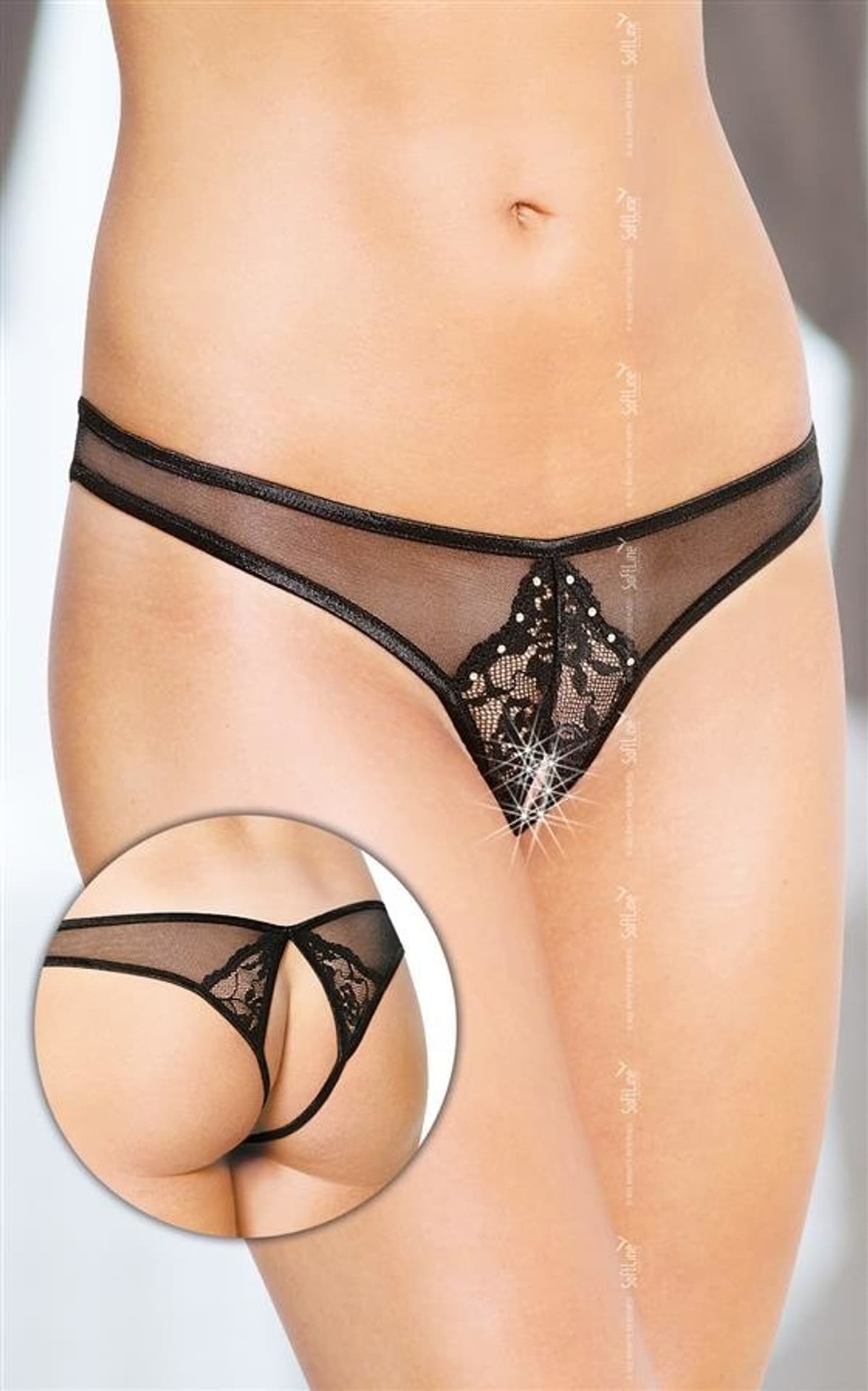 

Thongs 2442 czarny (kolor czarny, rozmiar S/M)