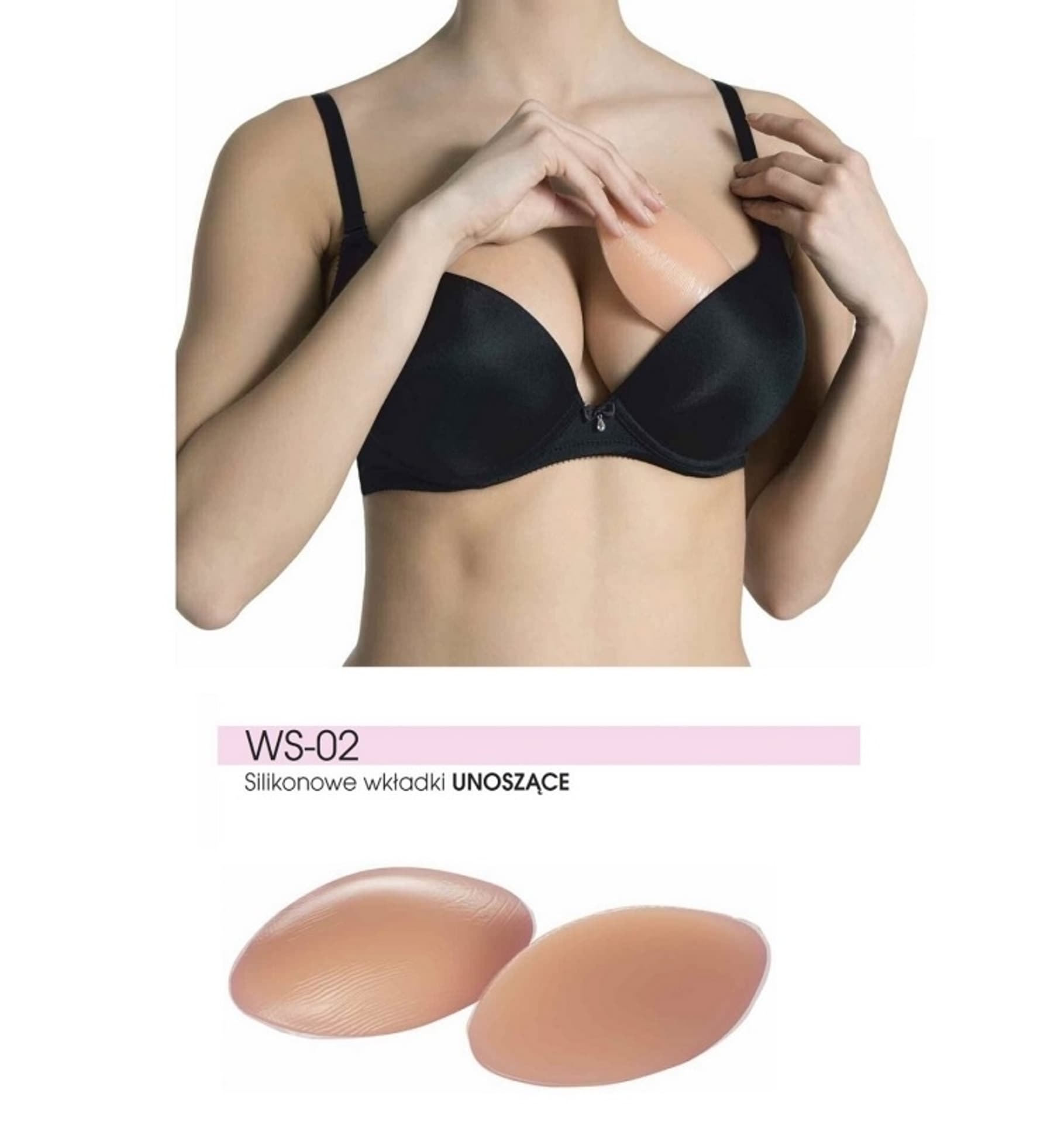 

WKŁADKI JULIMEX WS-02 SILIKON (kolor natural, rozmiar uniwersalny)