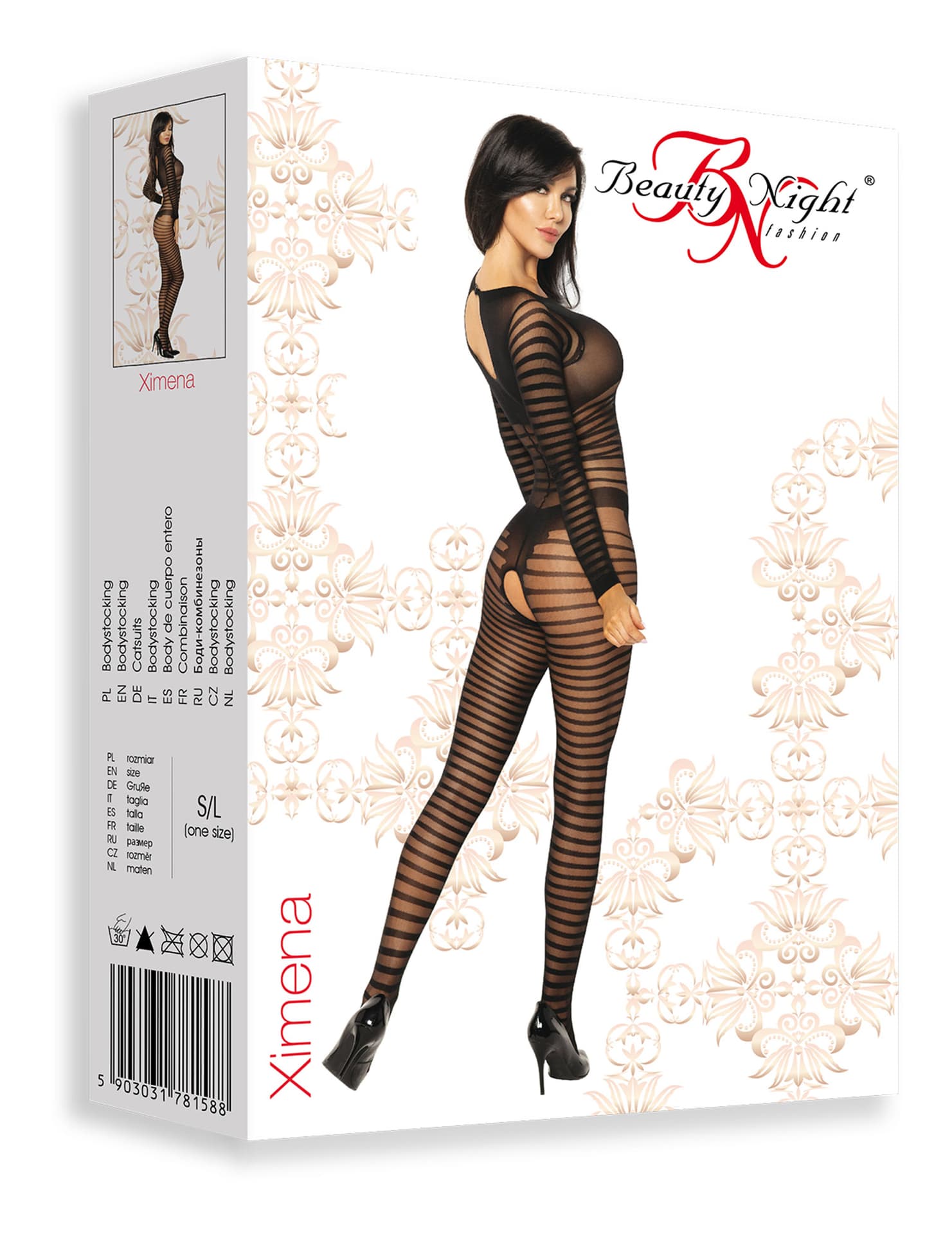 

Ximena bodystocking (kolor czarny, rozmiar S-L)