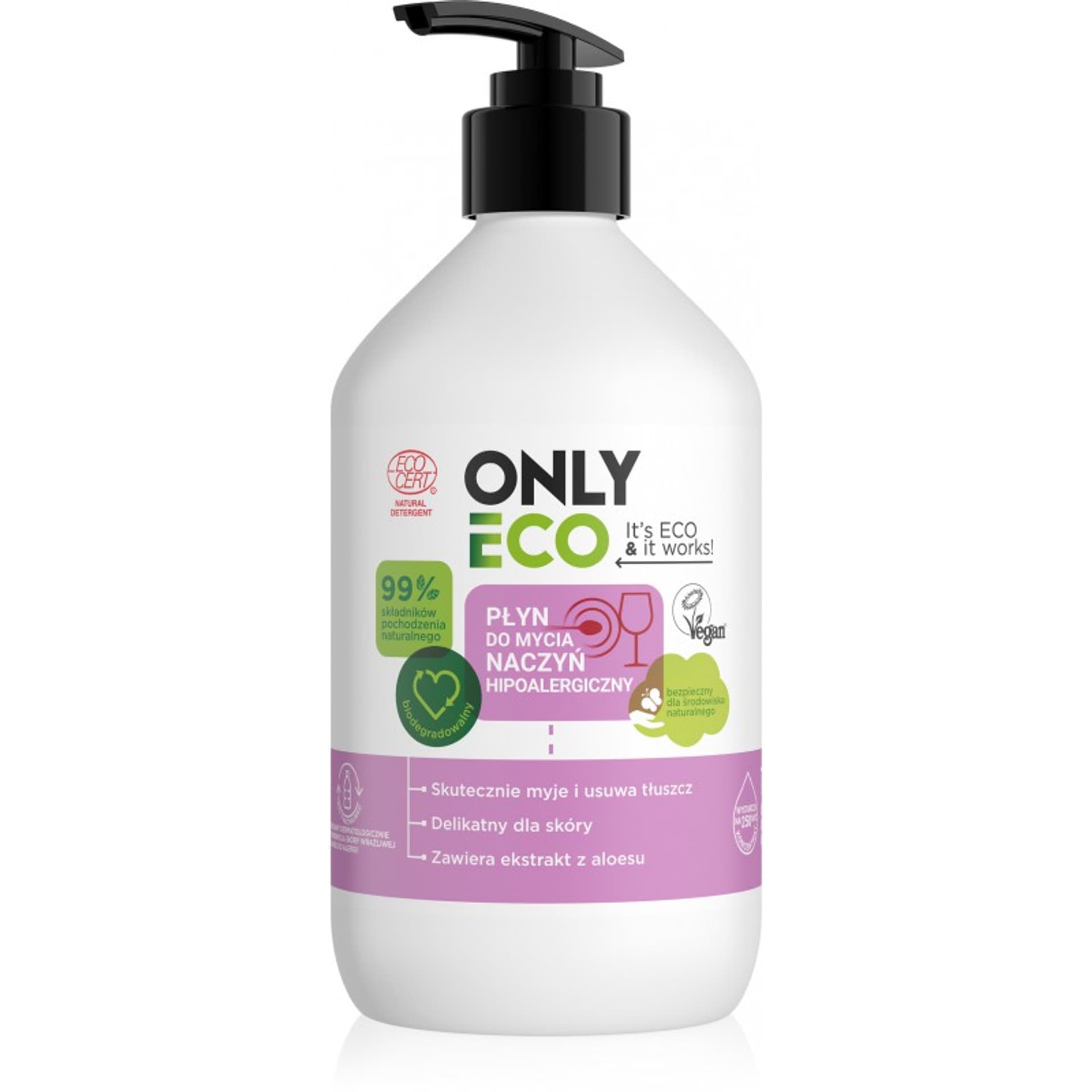 

OnlyEco Hipoalergiczny płyn do mycia naczyń 500ml