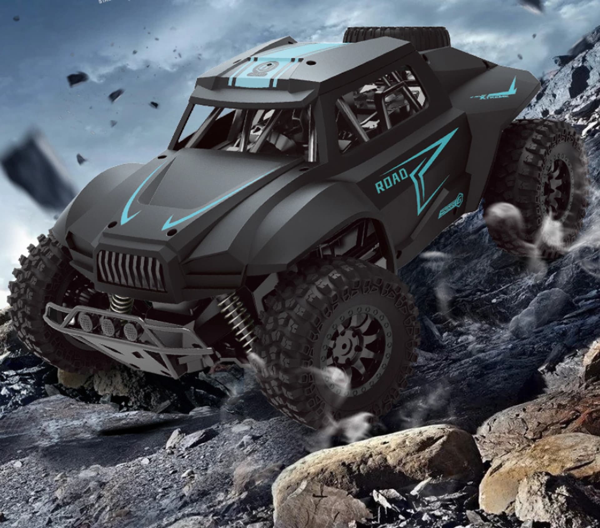

MEGA WIELKI SAMOCHÓD ZDALNIE STEROWANY RC 4x4 30km