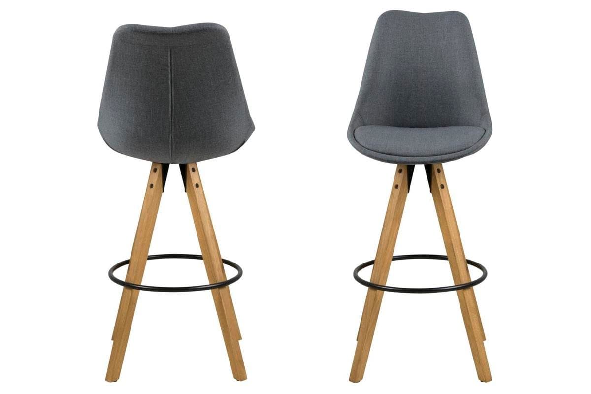 

Stołek barowy Dima Melange dark grey (Kolor Szary)