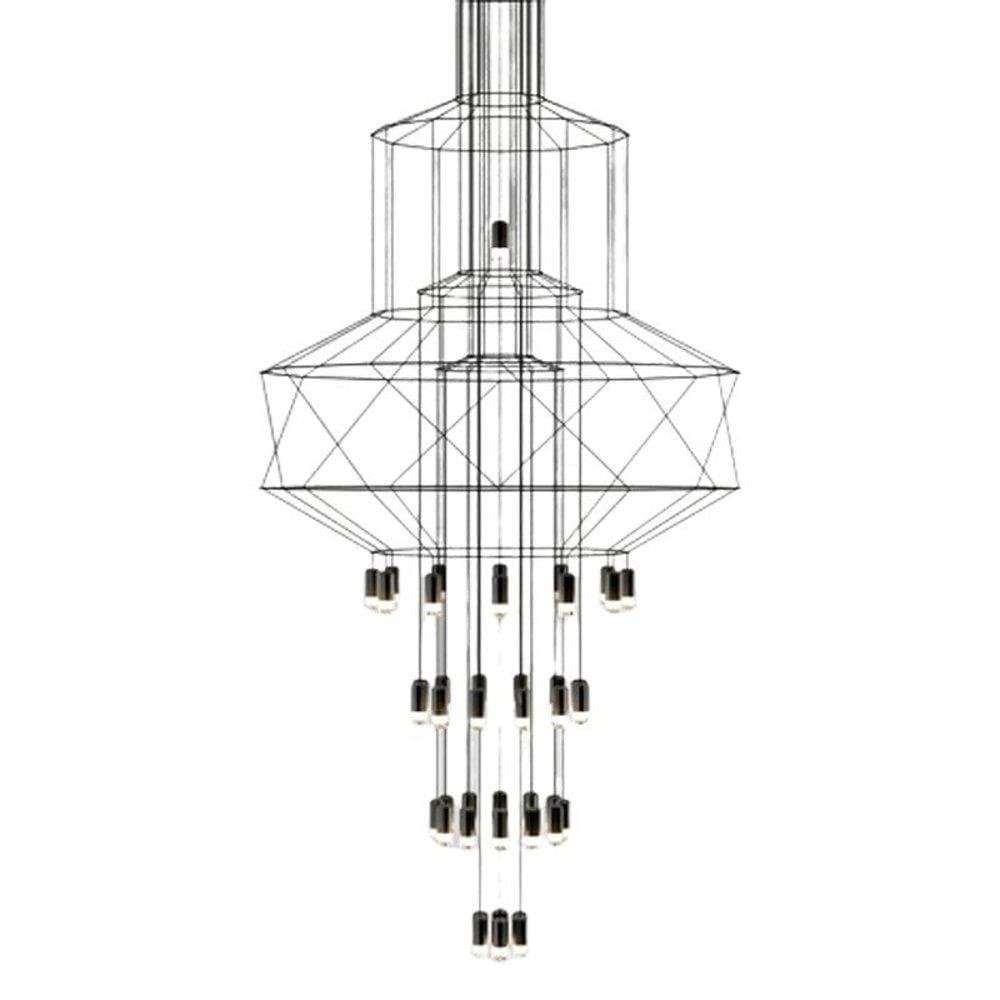 

Lampa wisząca LINEA-43 czarna 90 cm (Kolor czarny matowy)