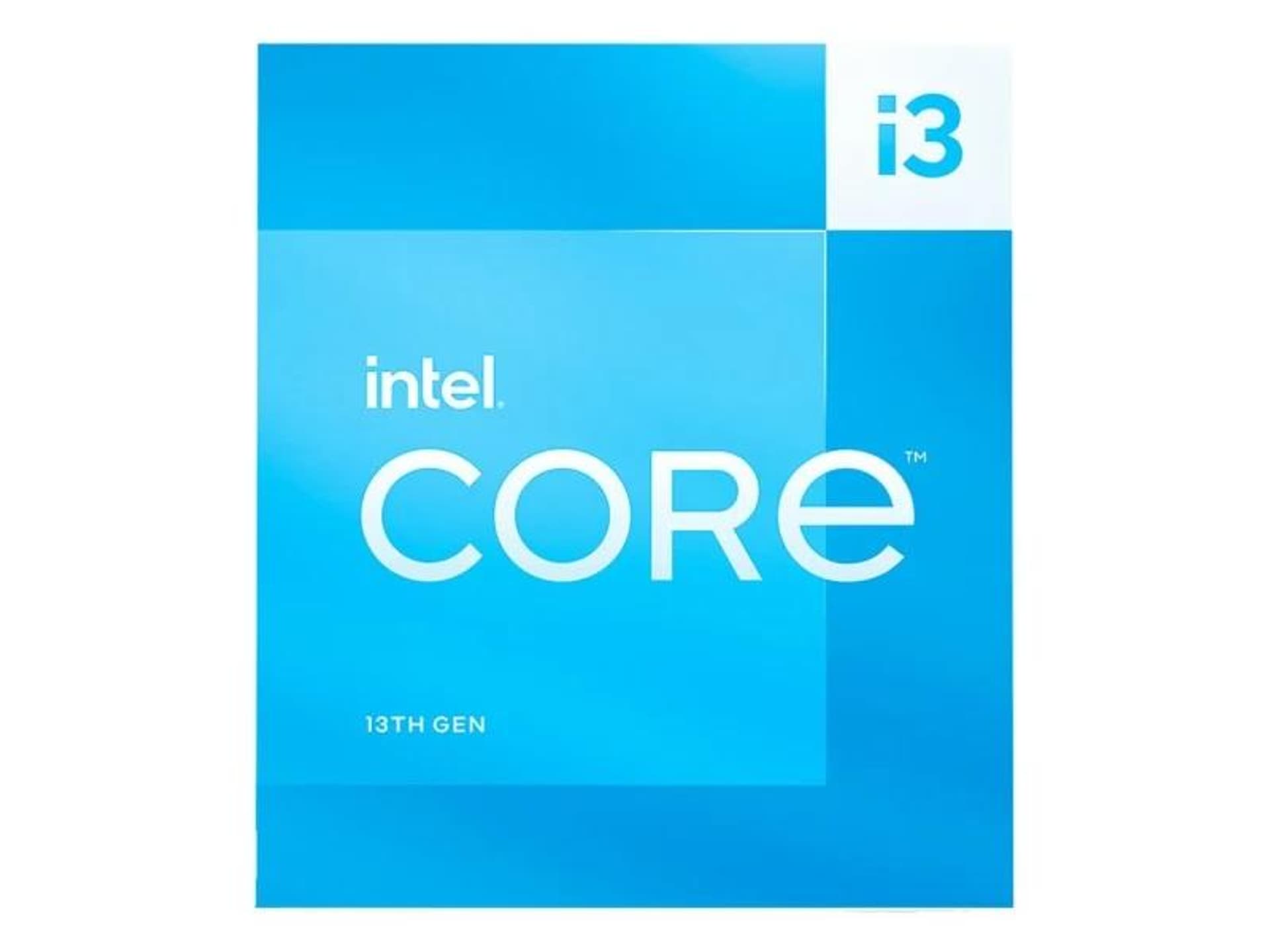 

Procesor Core i3-13100 BOX 3,4 GHz, LGA1700