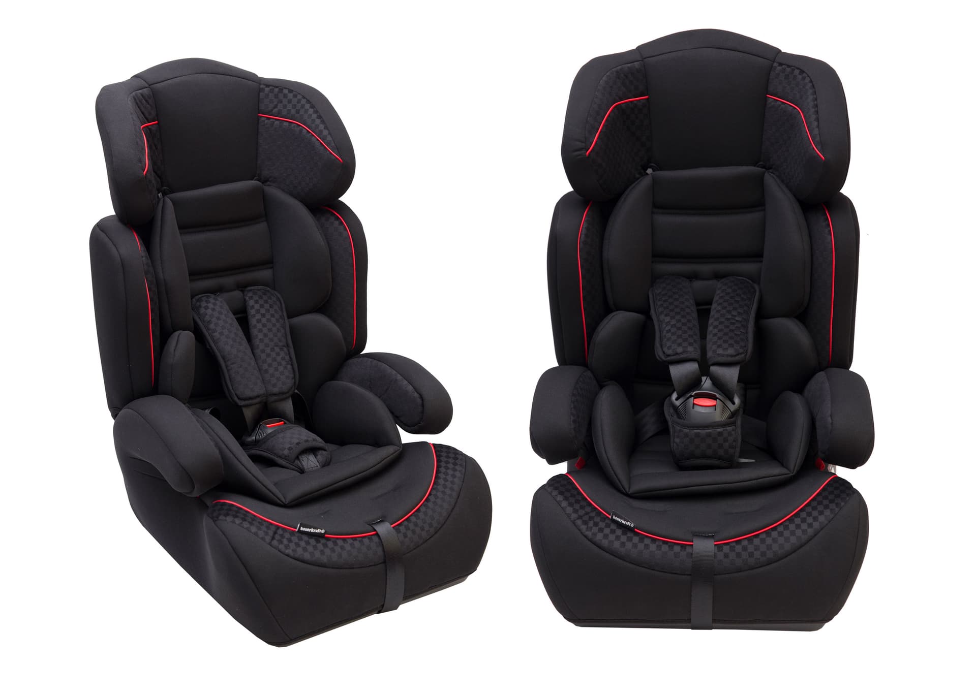 

Fotelik samochodowy Bauerkraft 9-36 kg - czarny