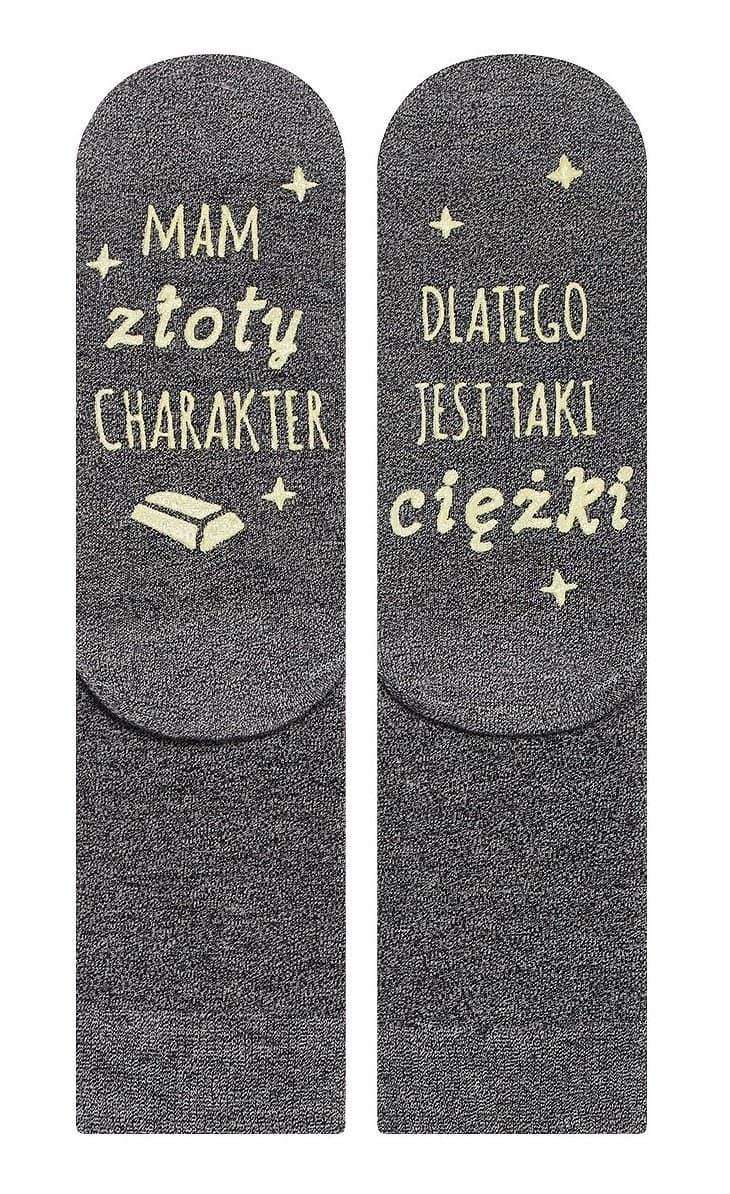 

SKARPETY DAMSKIE SOXO ŻYCIOWE INSTRUKCJE (kolor mam złoty charakter)