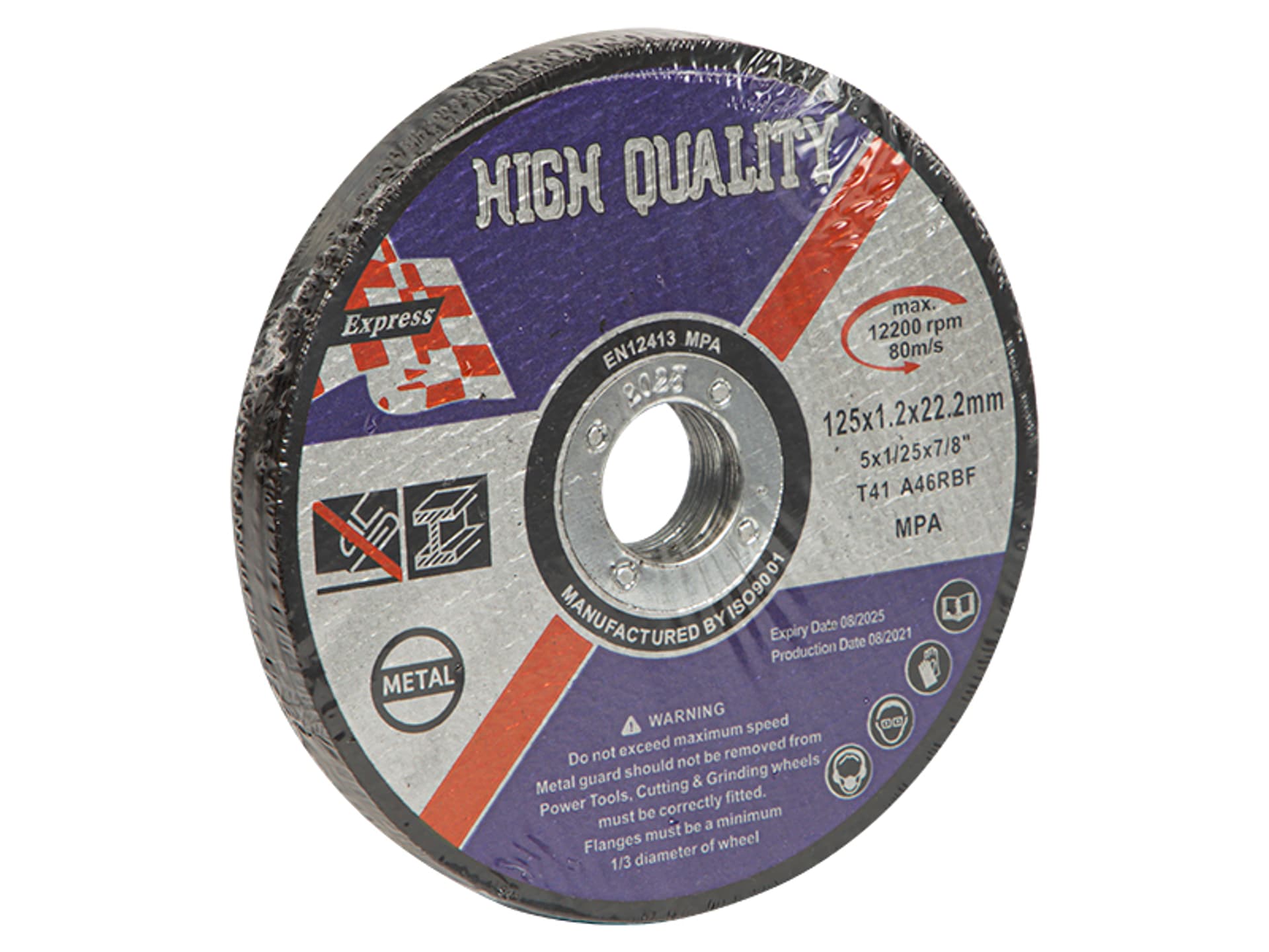 

Tarcza do cięcia metalu 125x1,2mm 10szt