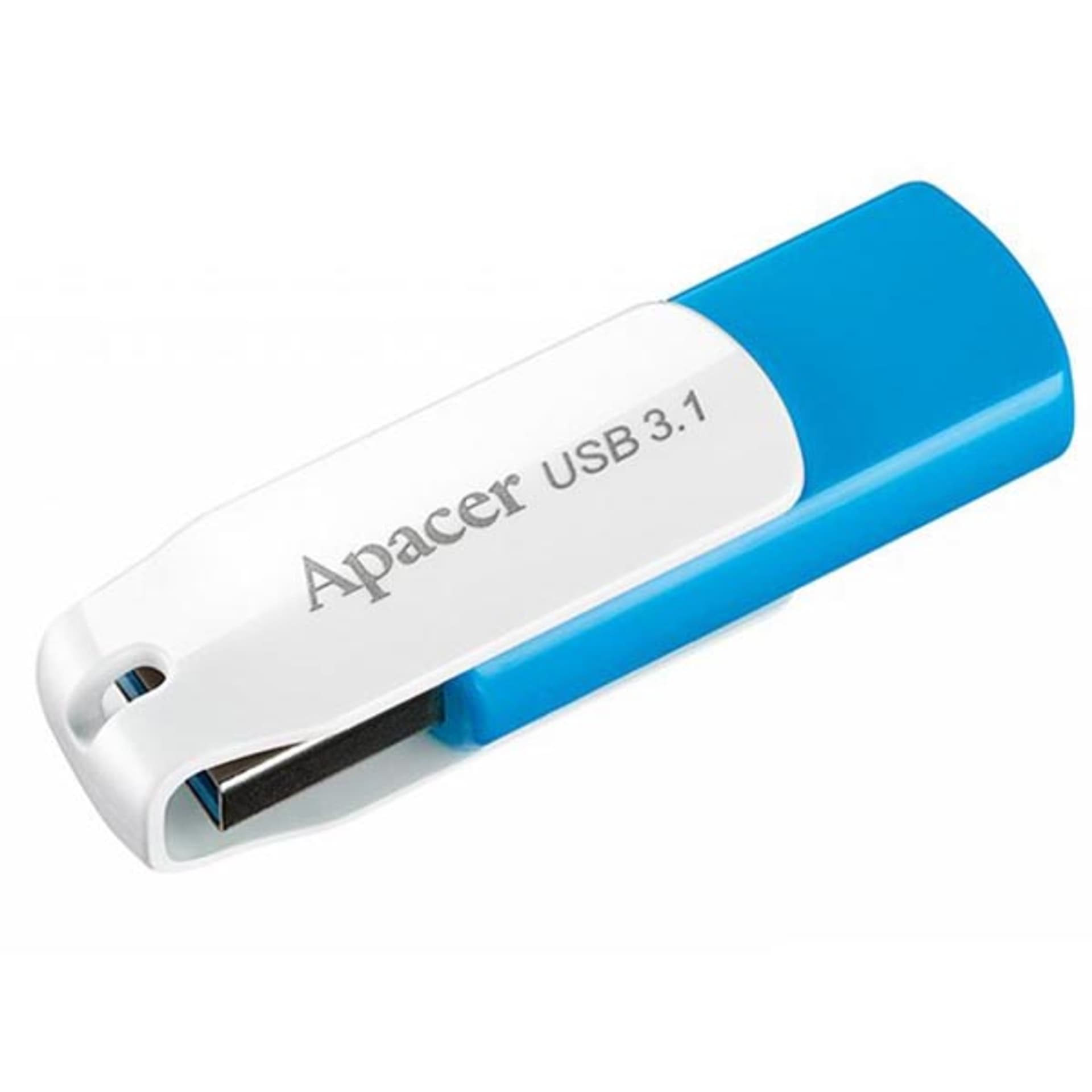 

Apacer USB flash disk, USB 3.0, 16GB, AH357, niebieski, AP16GAH357U-1, USB A, z obrotową osłoną