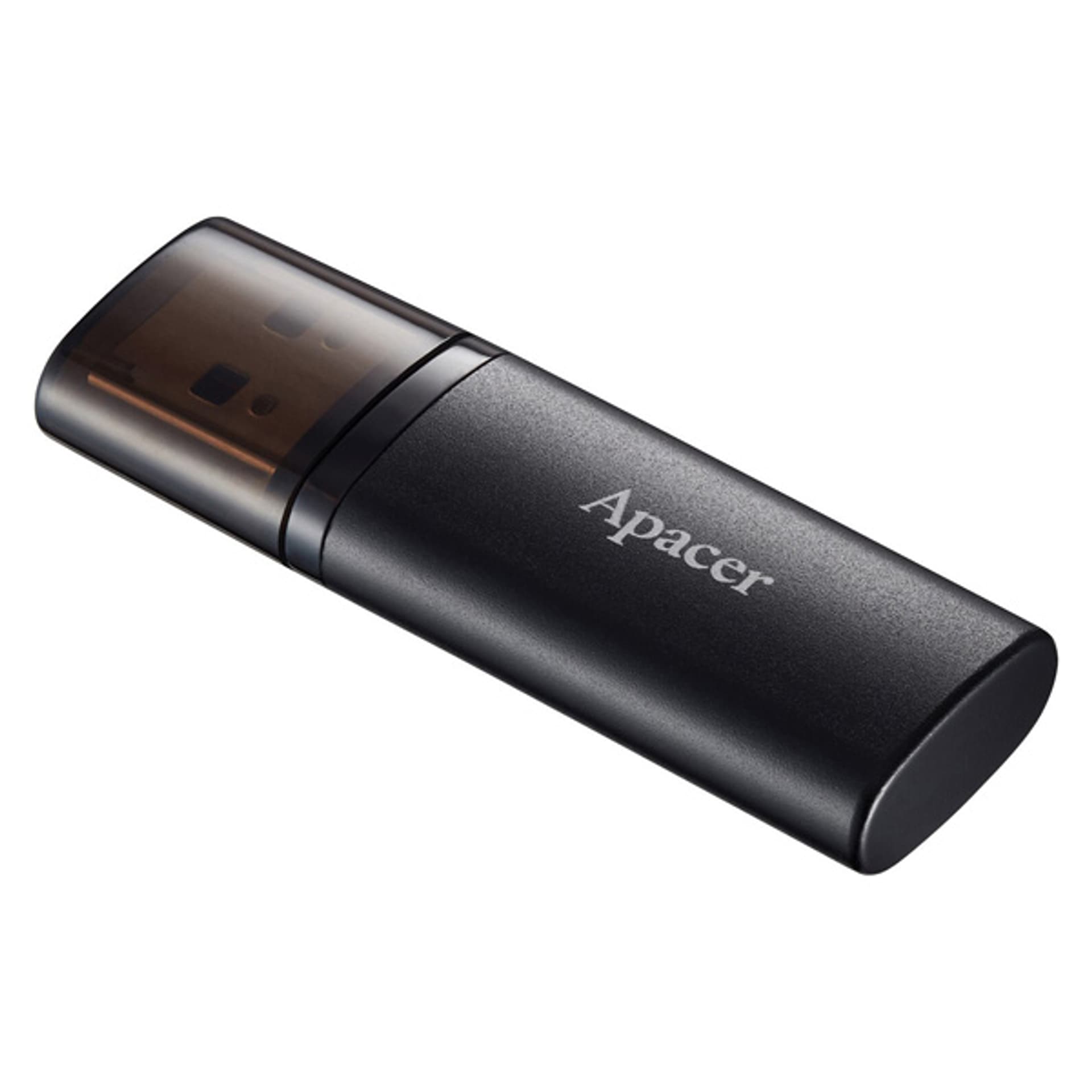 

Apacer USB flash disk, USB 3.0, 32GB, AH25B, czarny, AP32GAH25BB-1, USB A, z osłoną