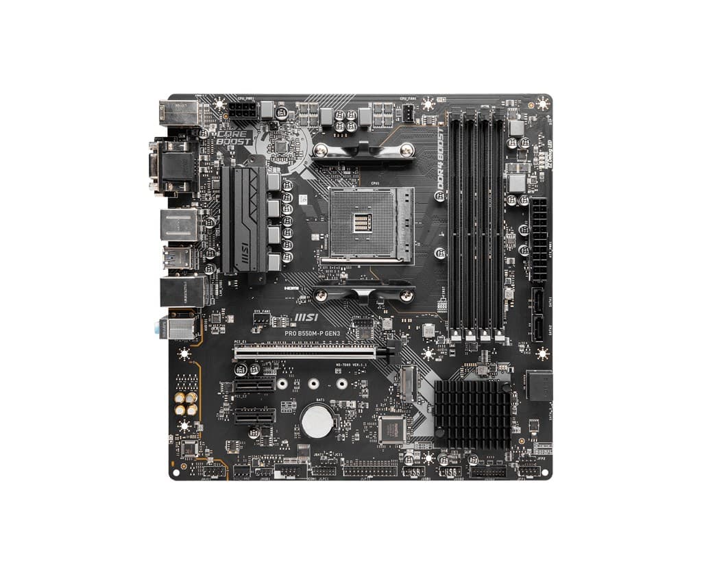

Płyta główna MSI PRO B550M-P GEN3