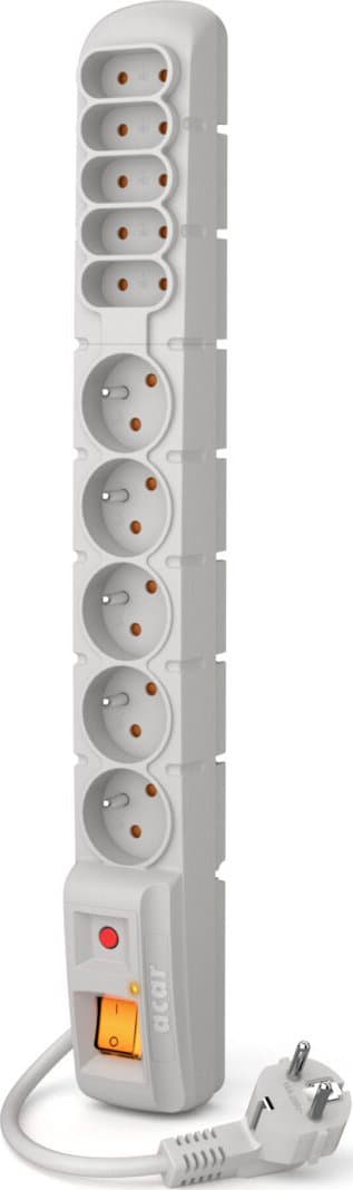 

Zasilacz PC ACAR HSKDATA W0131 Acar S10 listwa przeciwprzepięciowa, szara 1,5m W0131