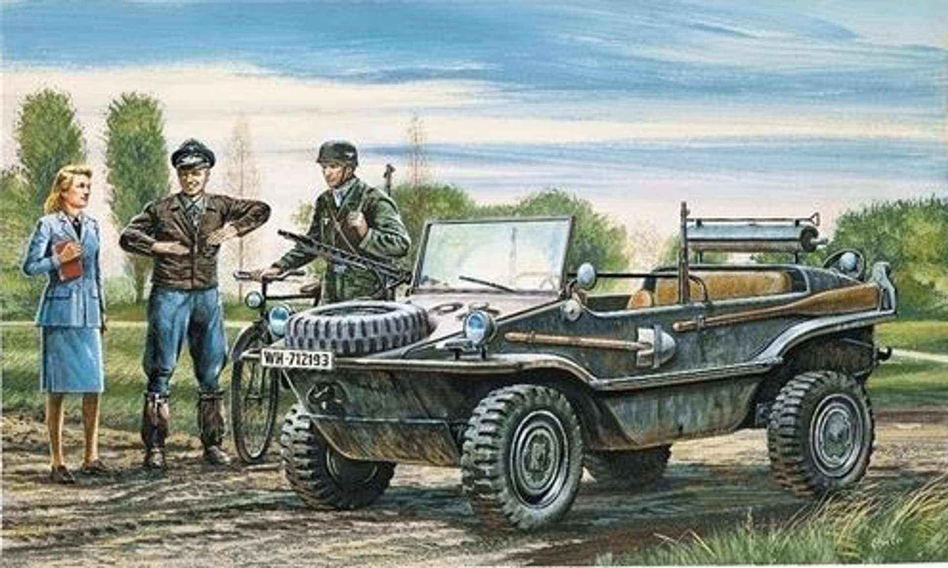 

Kfz II VW Typ 166 Schwimmwagen