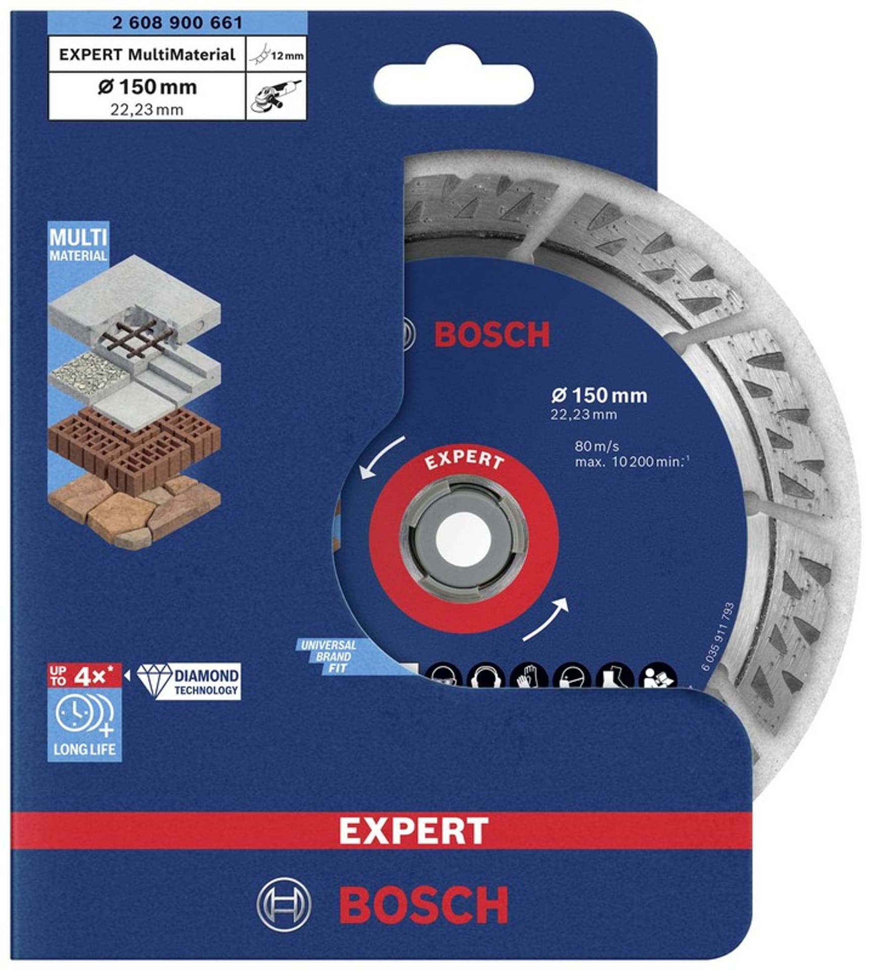 

TARCZA DIAMENTOWA EXPERT MM 150*2.4MM