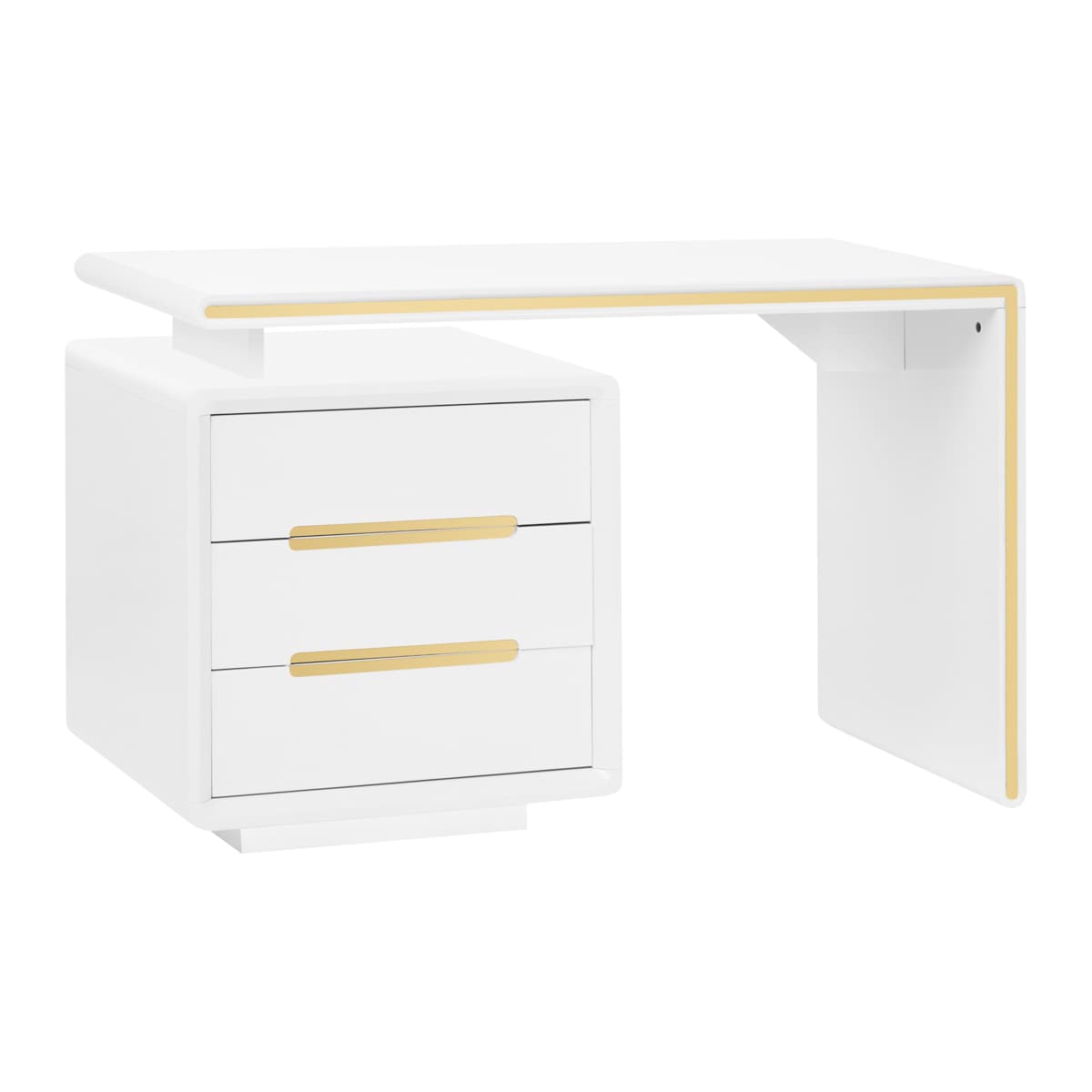 

Biurko kosmetyczne 3304G białe