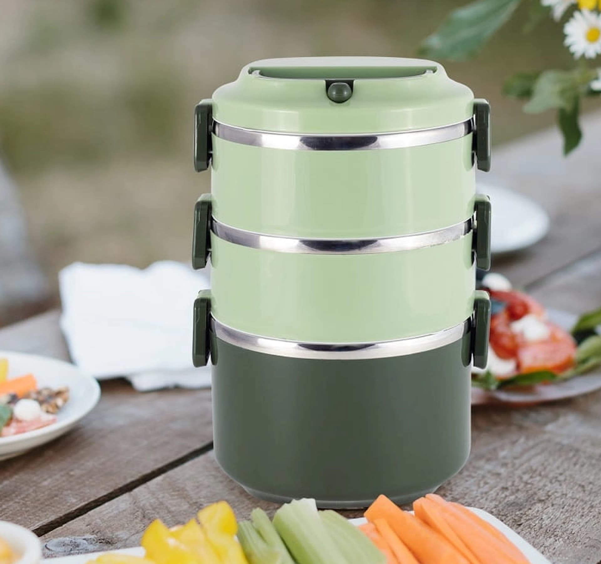 

POJEMNIK OBIADOWY NA ŻYWNOŚĆ MENAŻKA LUNCHBOX DUŻY