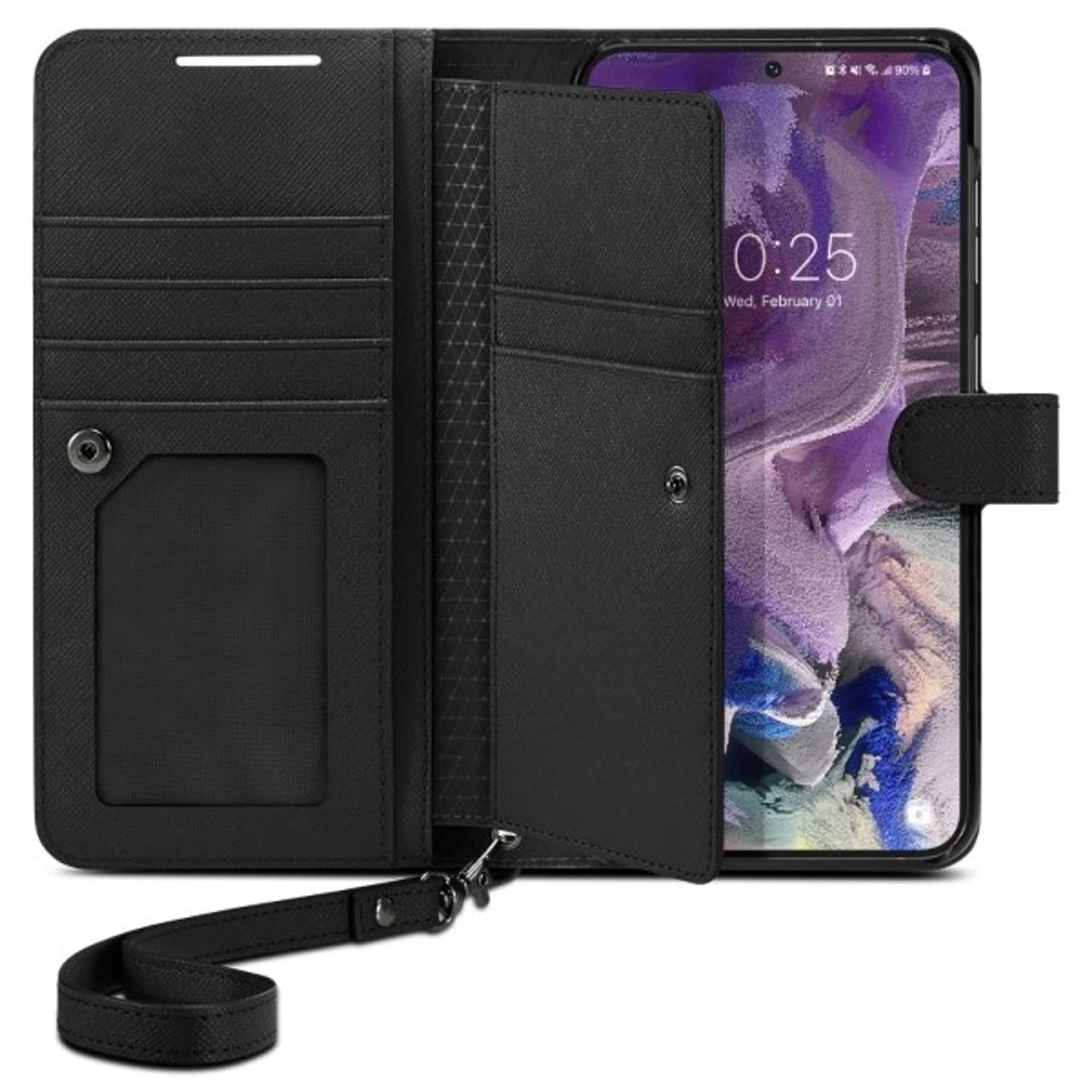 

Spigen Wallet "S" Plus Sam S23+ S916 czarny/black ACS05677