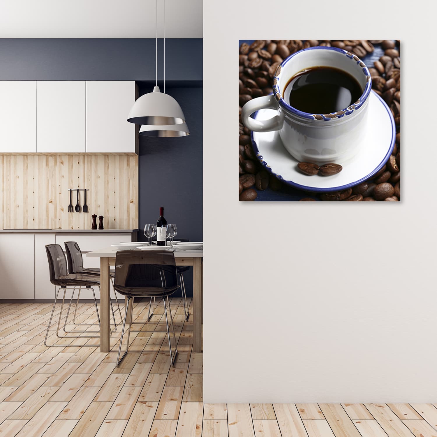 

Obraz Deco Panel, Kubek czarnej kawy (Rozmiar 30x30)