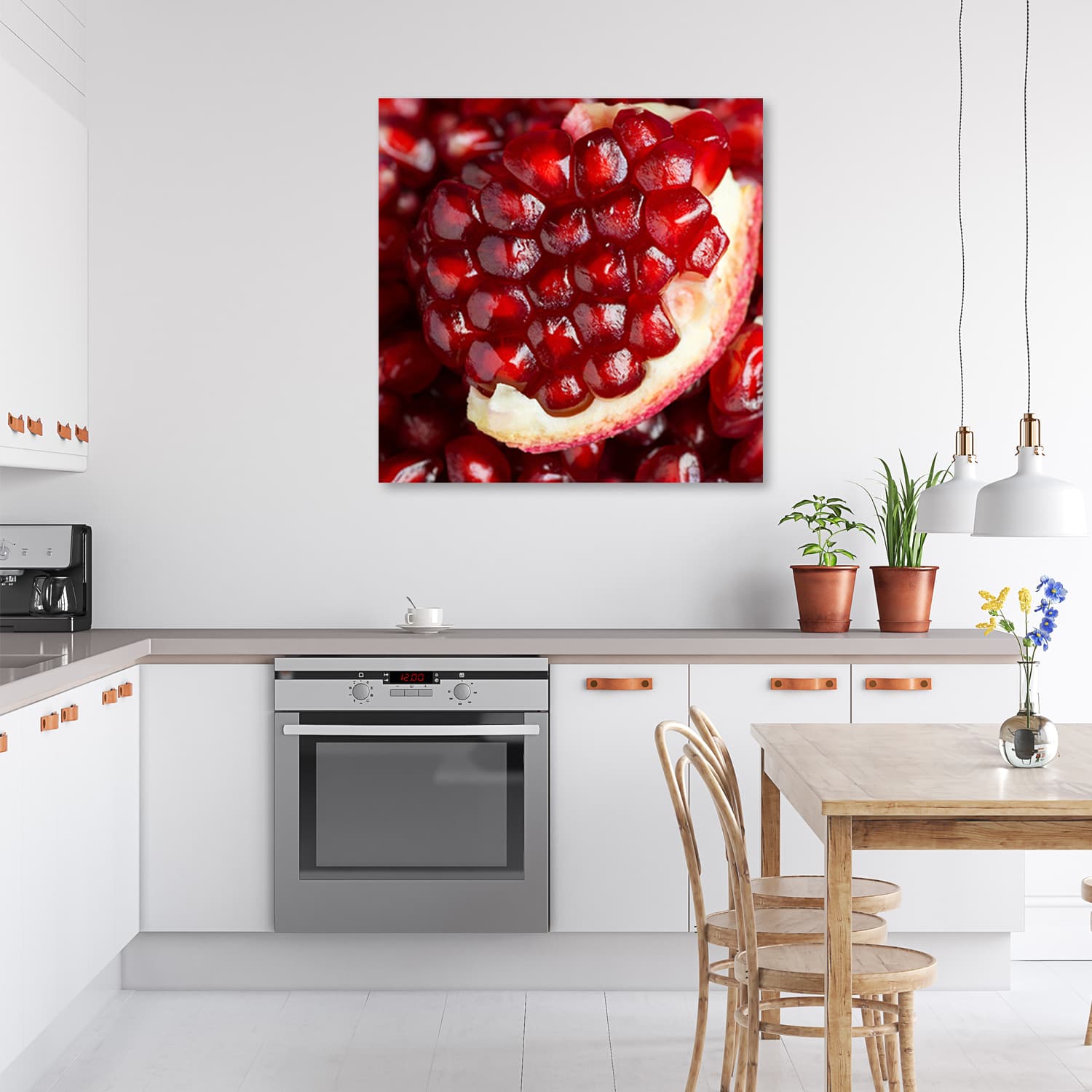 

Obraz na płótnie, Granat owoce (Rozmiar 60x60)