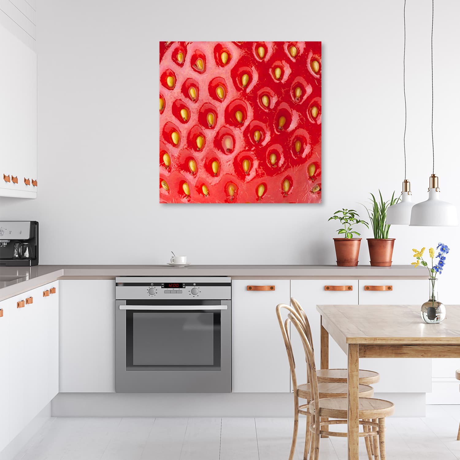 

Obraz Deco Panel, Truskawka makro (Rozmiar 50x50)