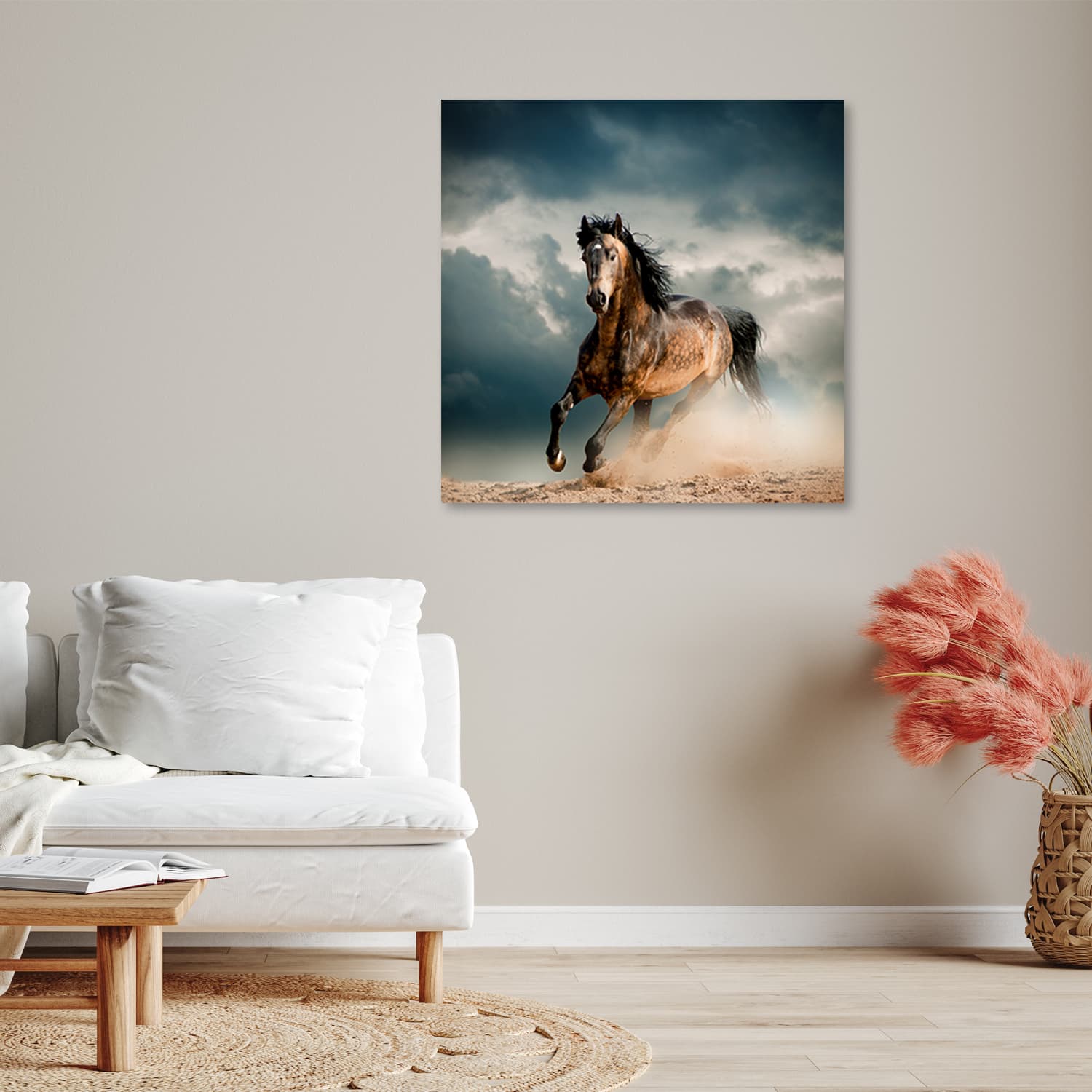 

Obraz na płótnie, Galop konia (Rozmiar 40x40)