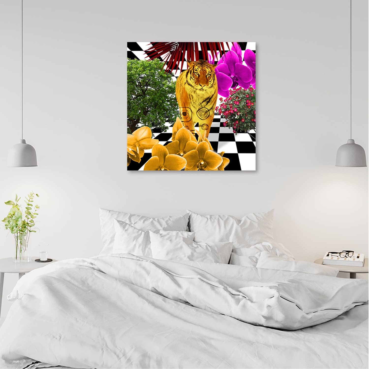

Obraz Deco Panel, Kolorowy tygrys (Rozmiar 40x40)
