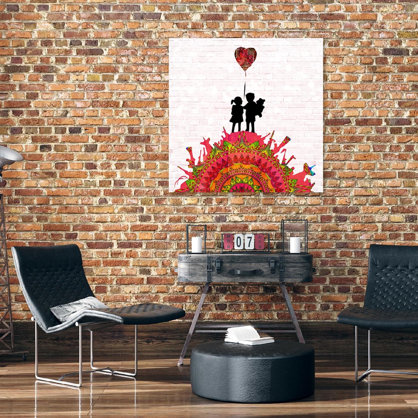 

Obraz Deco Panel, Banksy Dzieci na broni (Rozmiar 30x30)