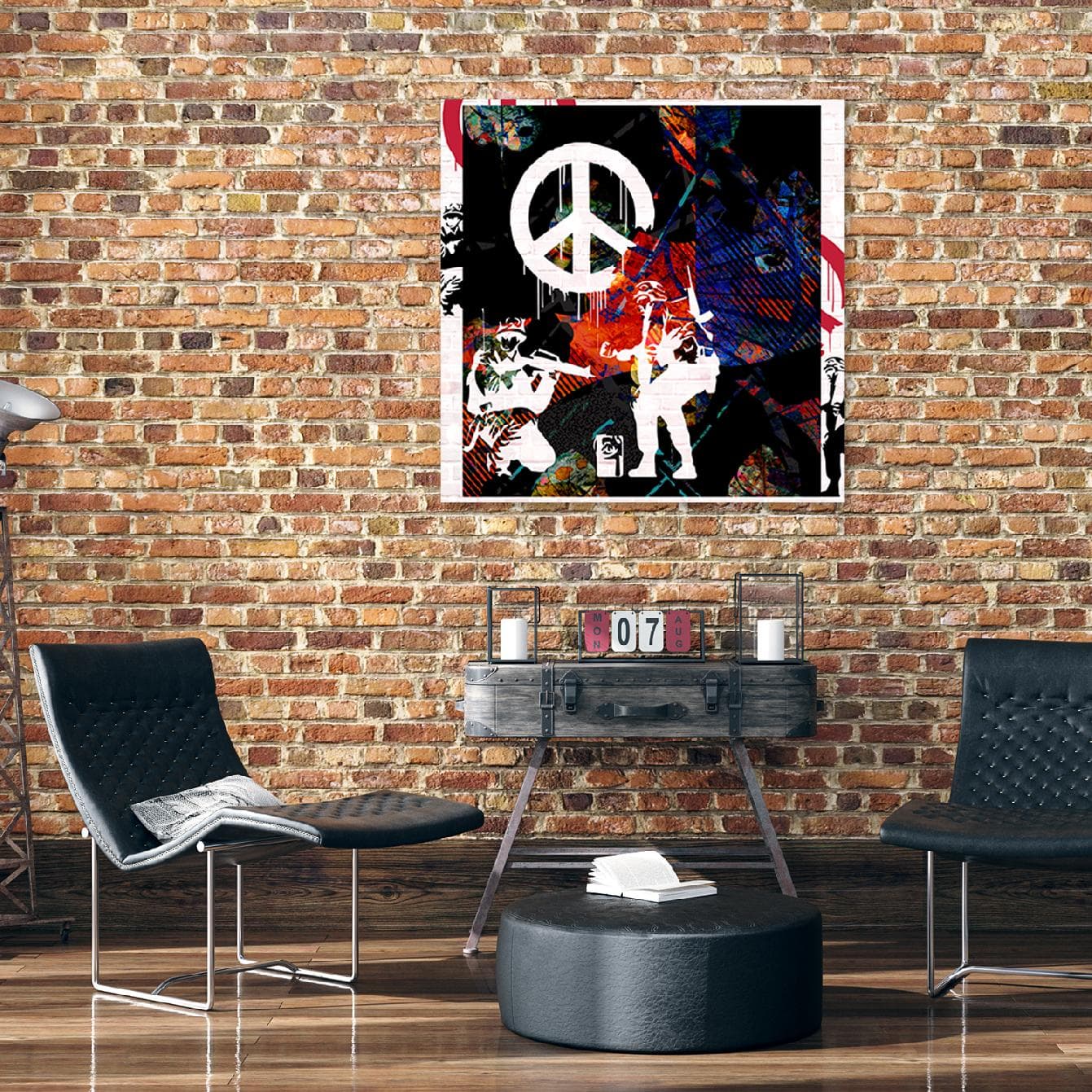 

Obraz Deco Panel, Banksy CND Soliders (Rozmiar 60x60)