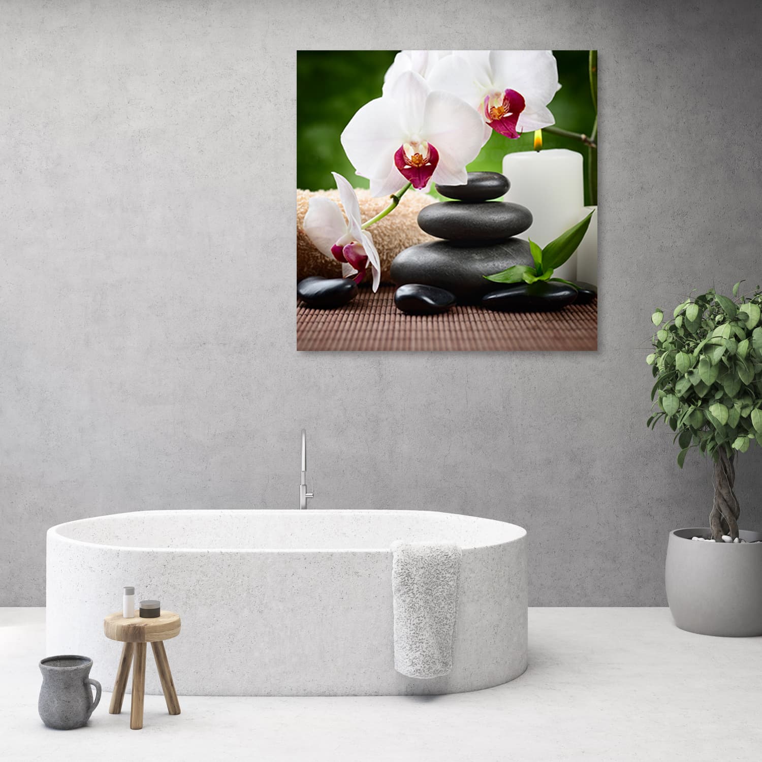 

Obraz Deco Panel, Orchidee zen (Rozmiar 60x60)