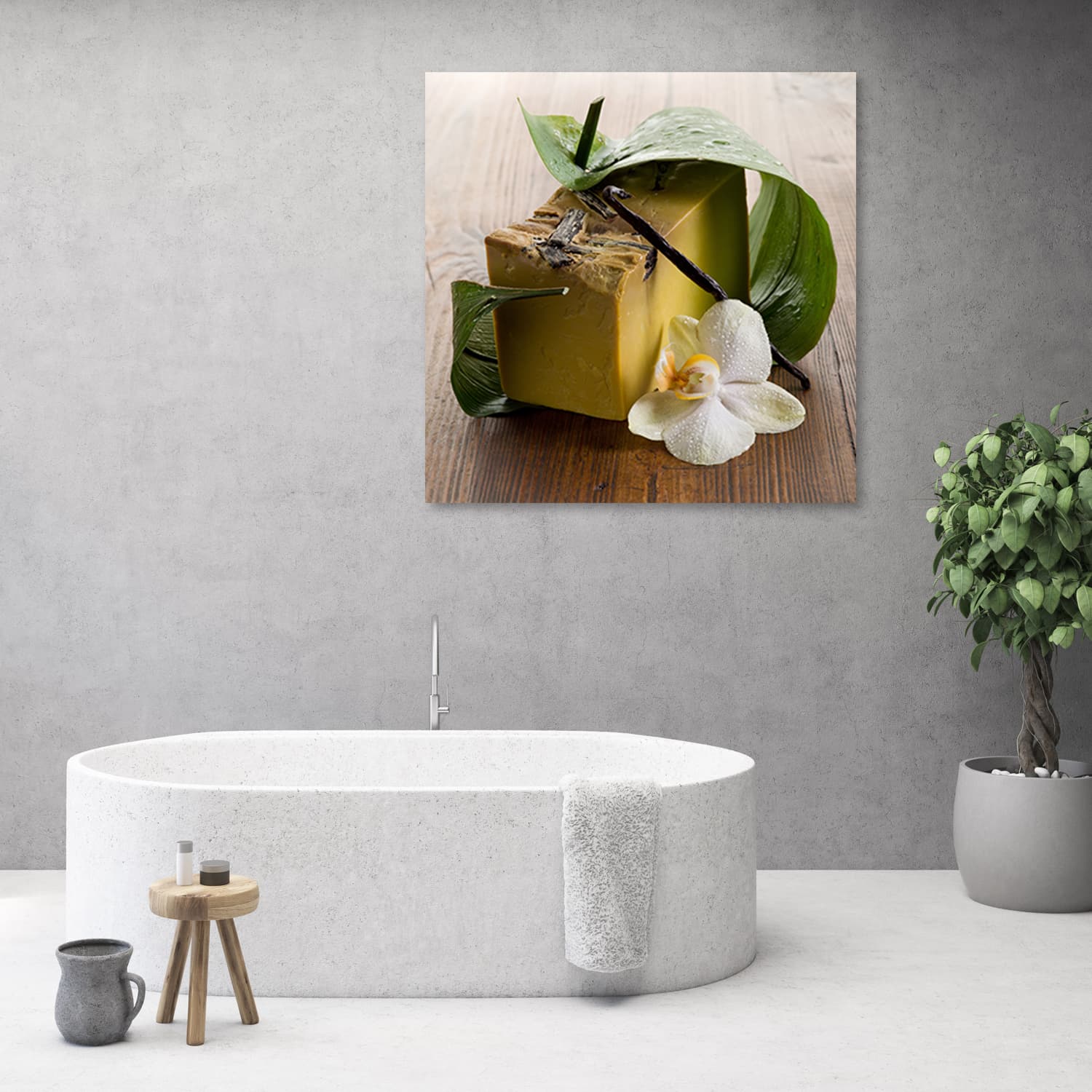 

Obraz na płótnie, Mydło, zen, spa (Rozmiar 50x50)