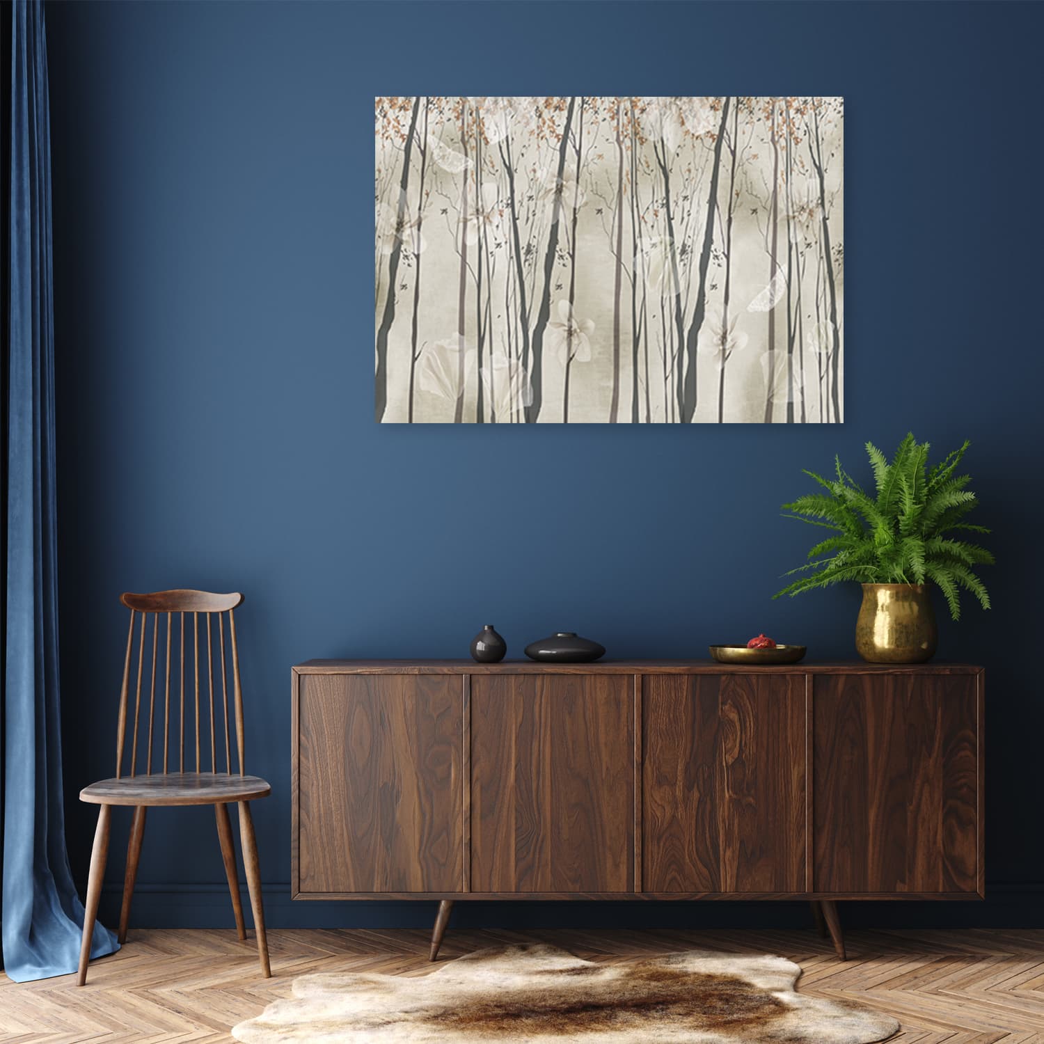 

Obraz Deco Panel, Drzewa kwiaty i motyle (Rozmiar 60x40)