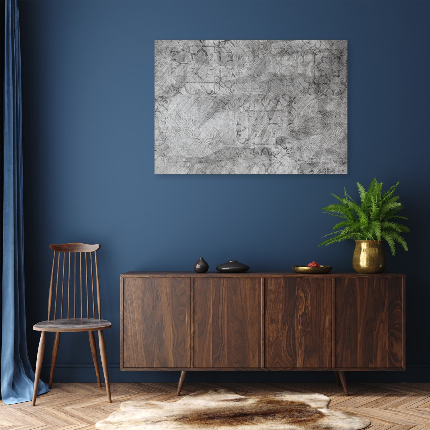 

Obraz Deco Panel, Szary wzór na betonowej ścianie (Rozmiar 60x40)