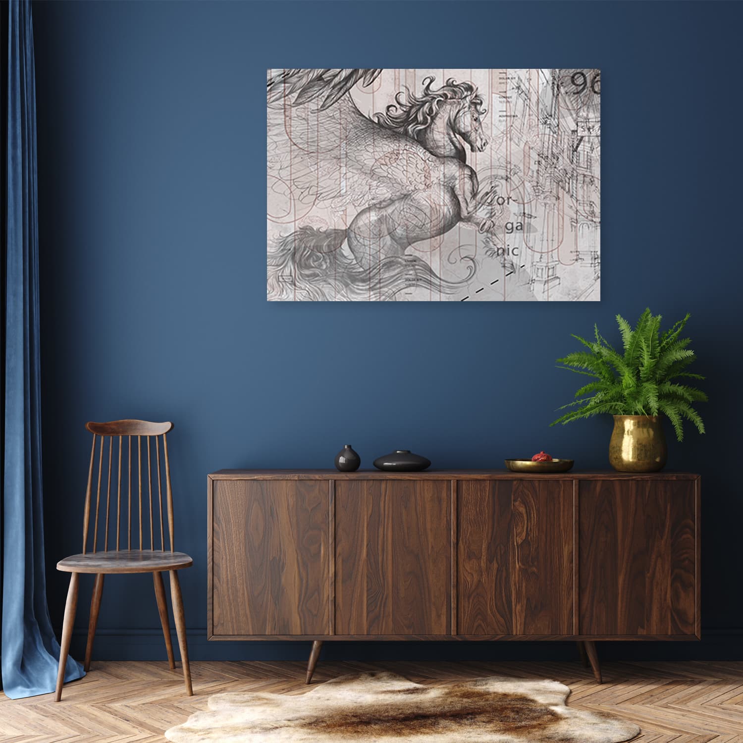 

Obraz Deco Panel, Pegaz koń abstrakcja (Rozmiar 60x40)