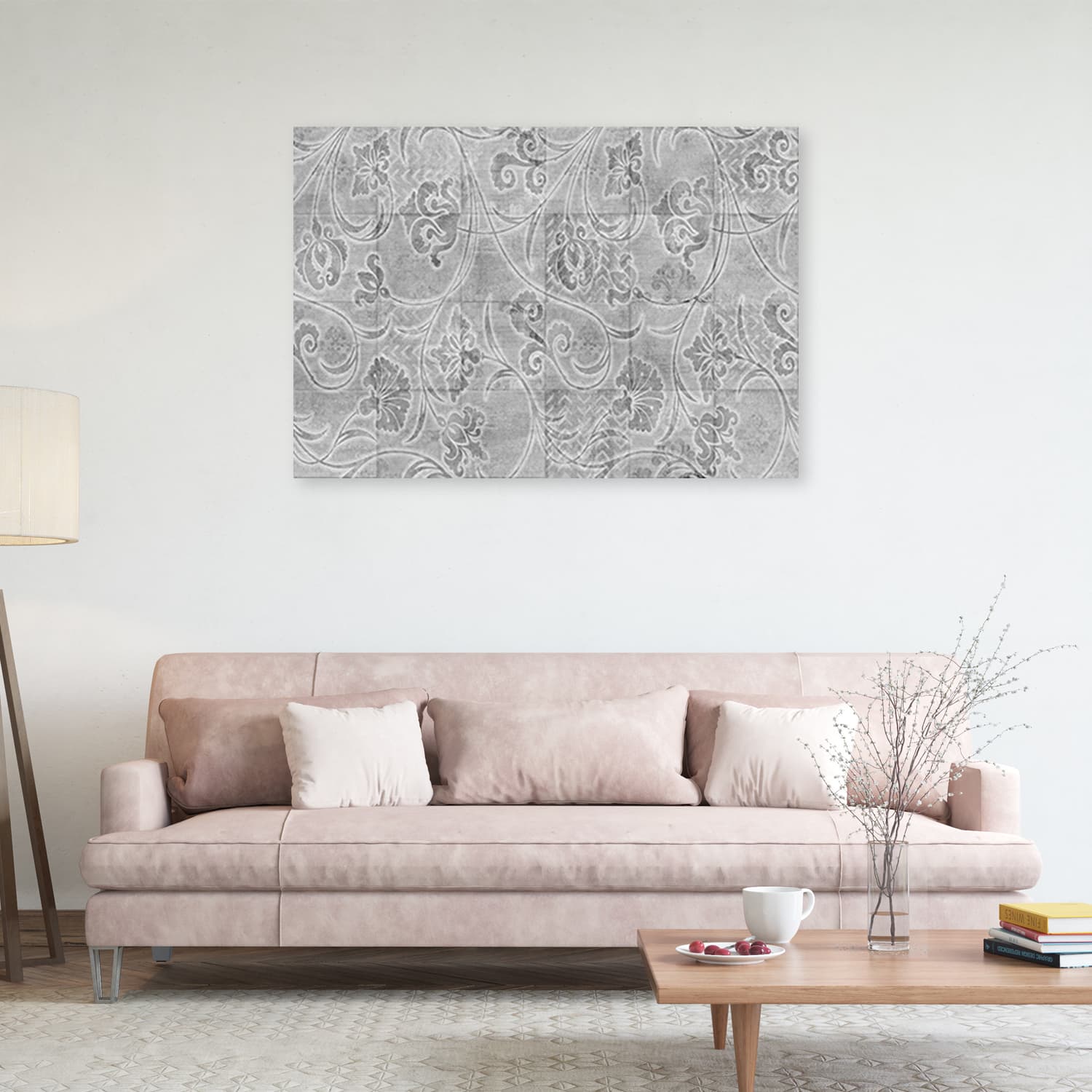 

Obraz na płótnie, Szare kafelki (Rozmiar 60x40)