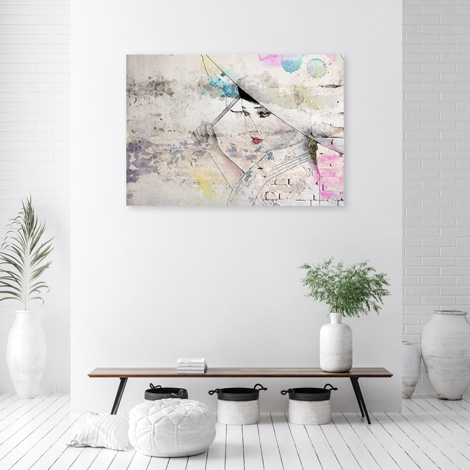 

Obraz Deco Panel, Gejsza trzymająca parasol (Rozmiar 60x40)