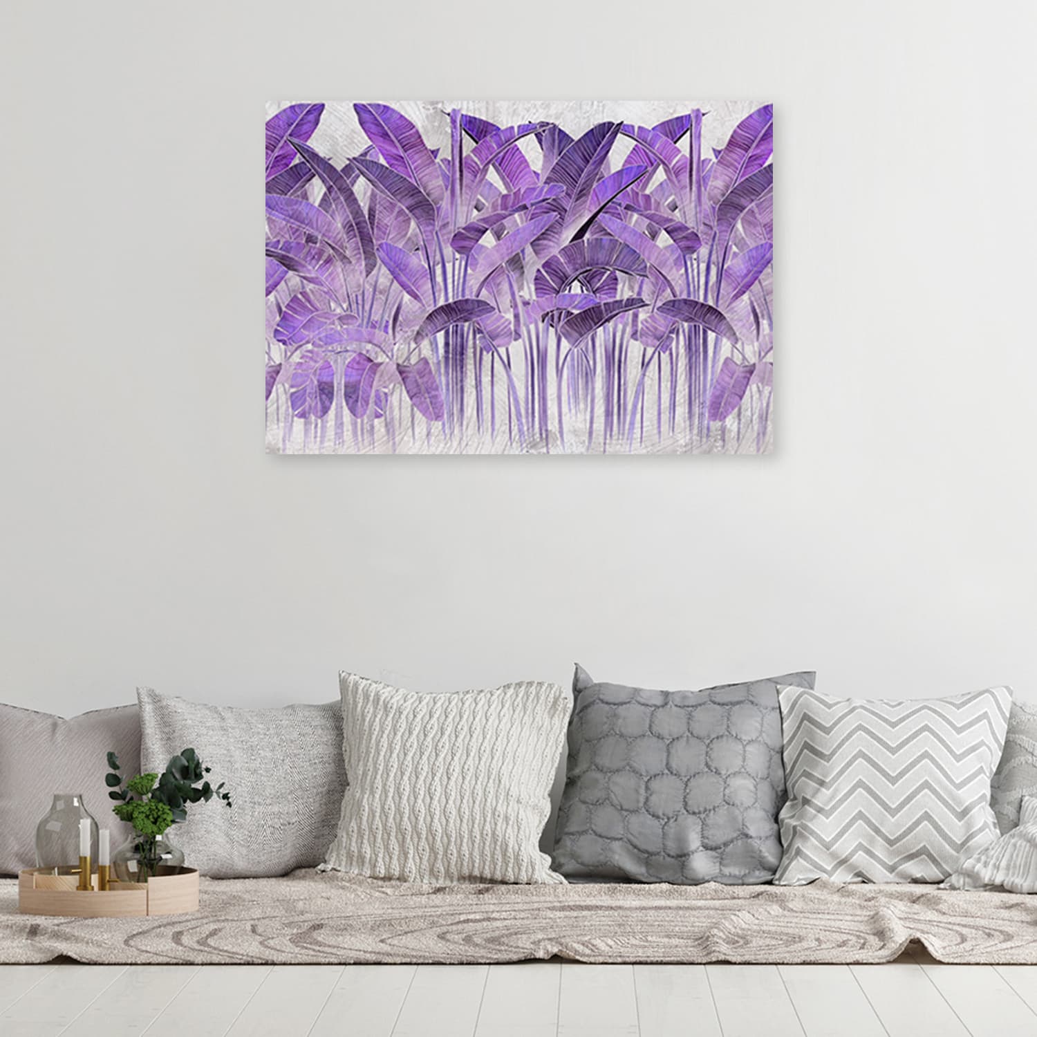 

Obraz Deco Panel, Fioletowe liście bananowca (Rozmiar 60x40)