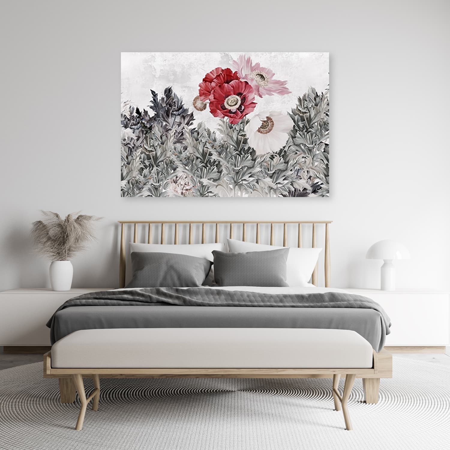 

Obraz Deco Panel, Malowane czerwone maki w ogrodzie (Rozmiar 90x60)
