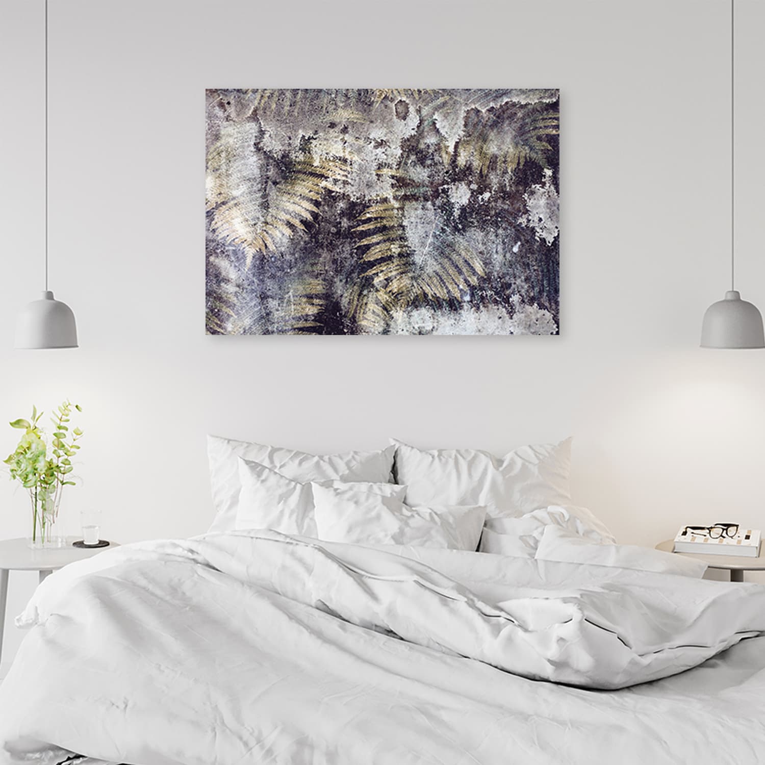 

Obraz Deco Panel, Złote liście paproci (Rozmiar 120x80)