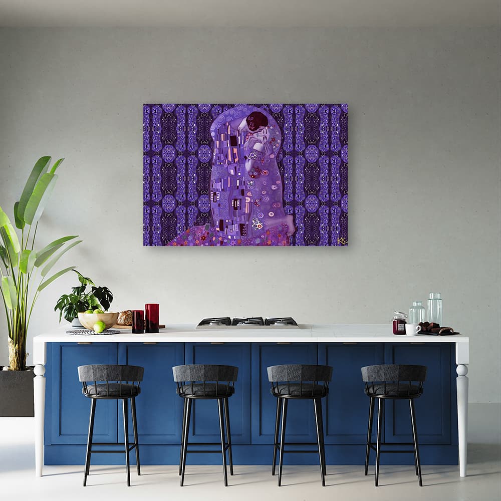

Obraz na płótnie, Klimt Spełnienie Kobieta Abstrakcja (Rozmiar 100x70)