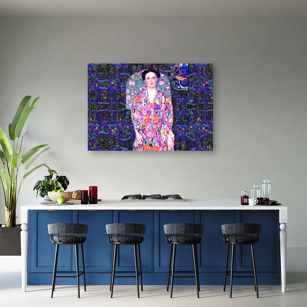 

Obraz na płótnie, Gustav Klimt Portret Eugenia Primaves (Rozmiar 90x60)
