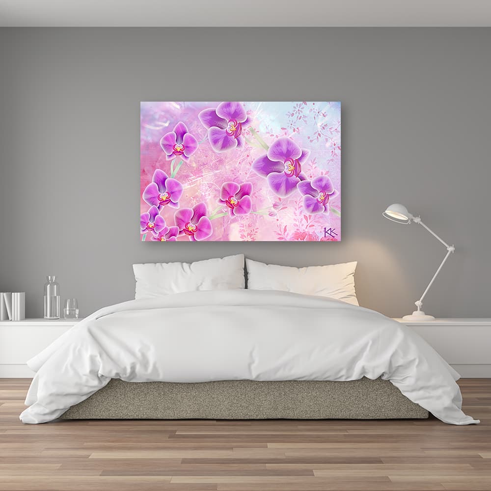 

Obraz Deco Panel, Orchidea Kwiaty Abstrakcja (Rozmiar 100x70)