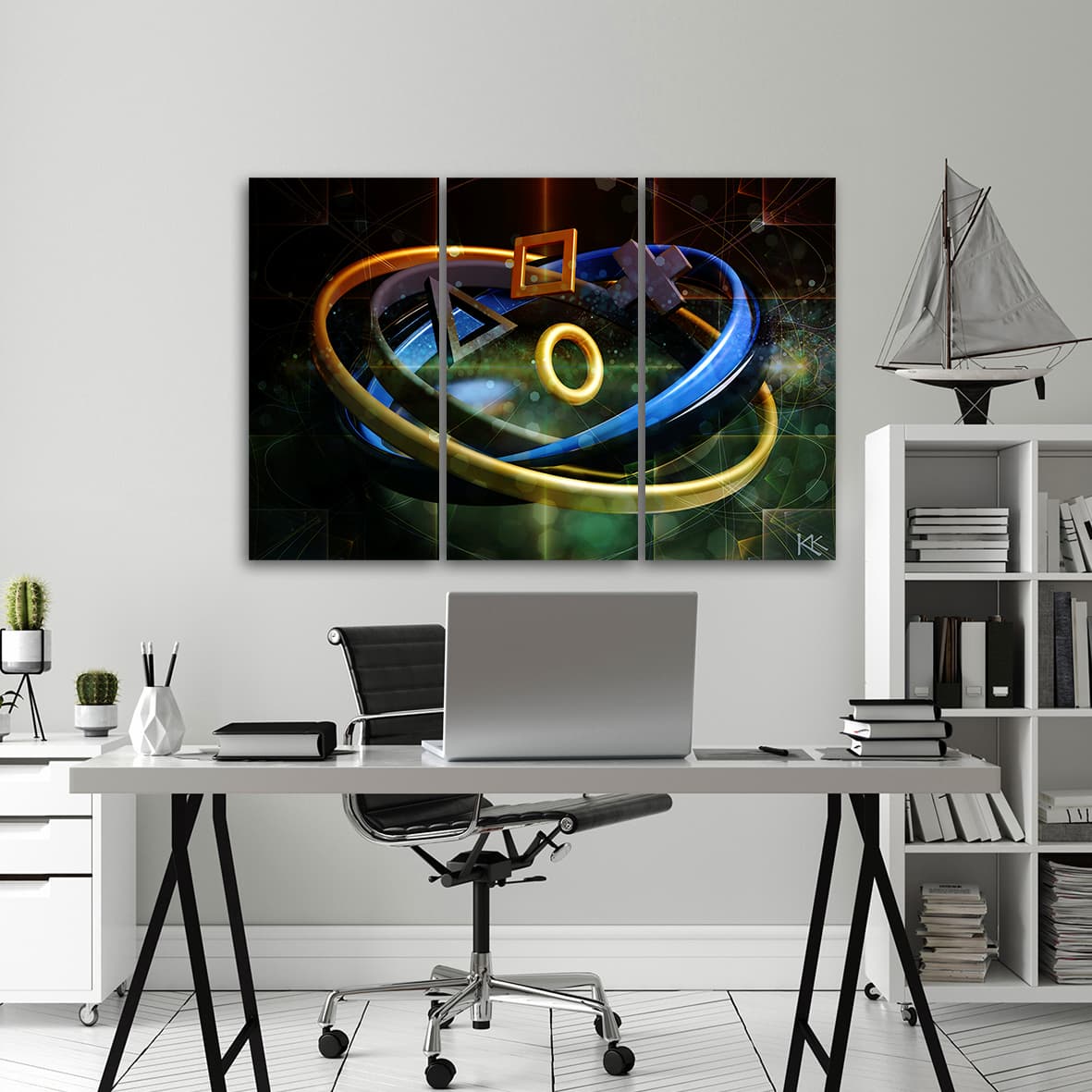 

Obraz trzyczęściowy Deco Panel, Przyciski do kontrolera (Rozmiar 150x100)