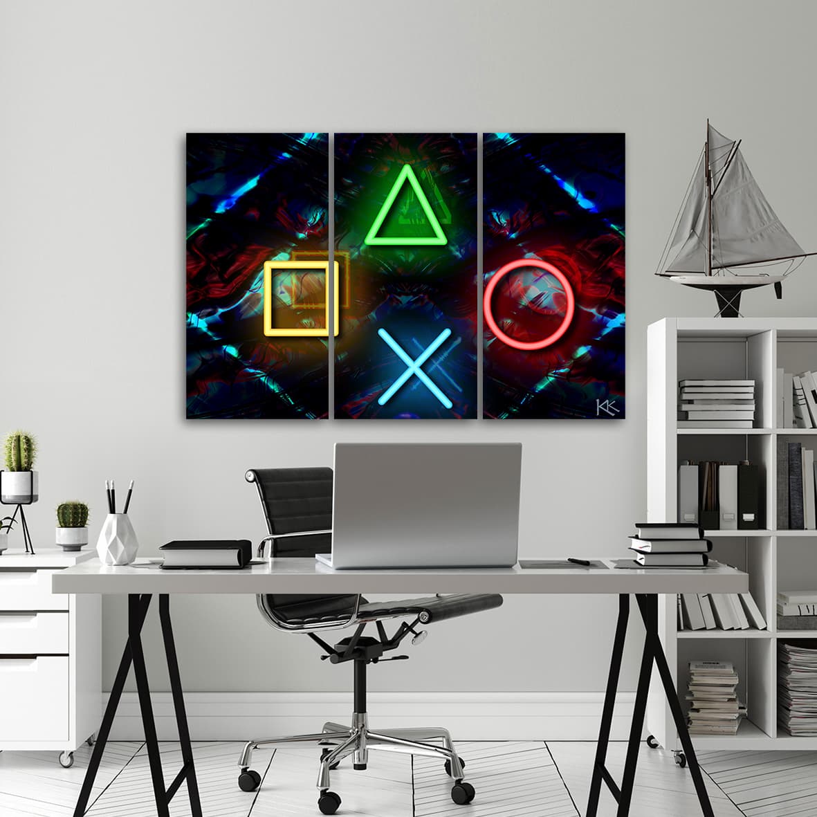 

Obraz trzyczęściowy Deco Panel, Gry komputerowe (Rozmiar 150x100)