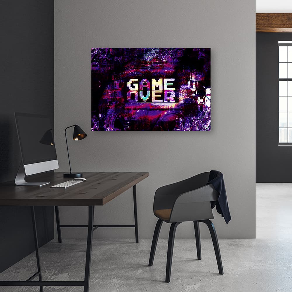 

Obraz Deco Panel, Abstrakcyjny napis Game Over (Rozmiar 100x70)